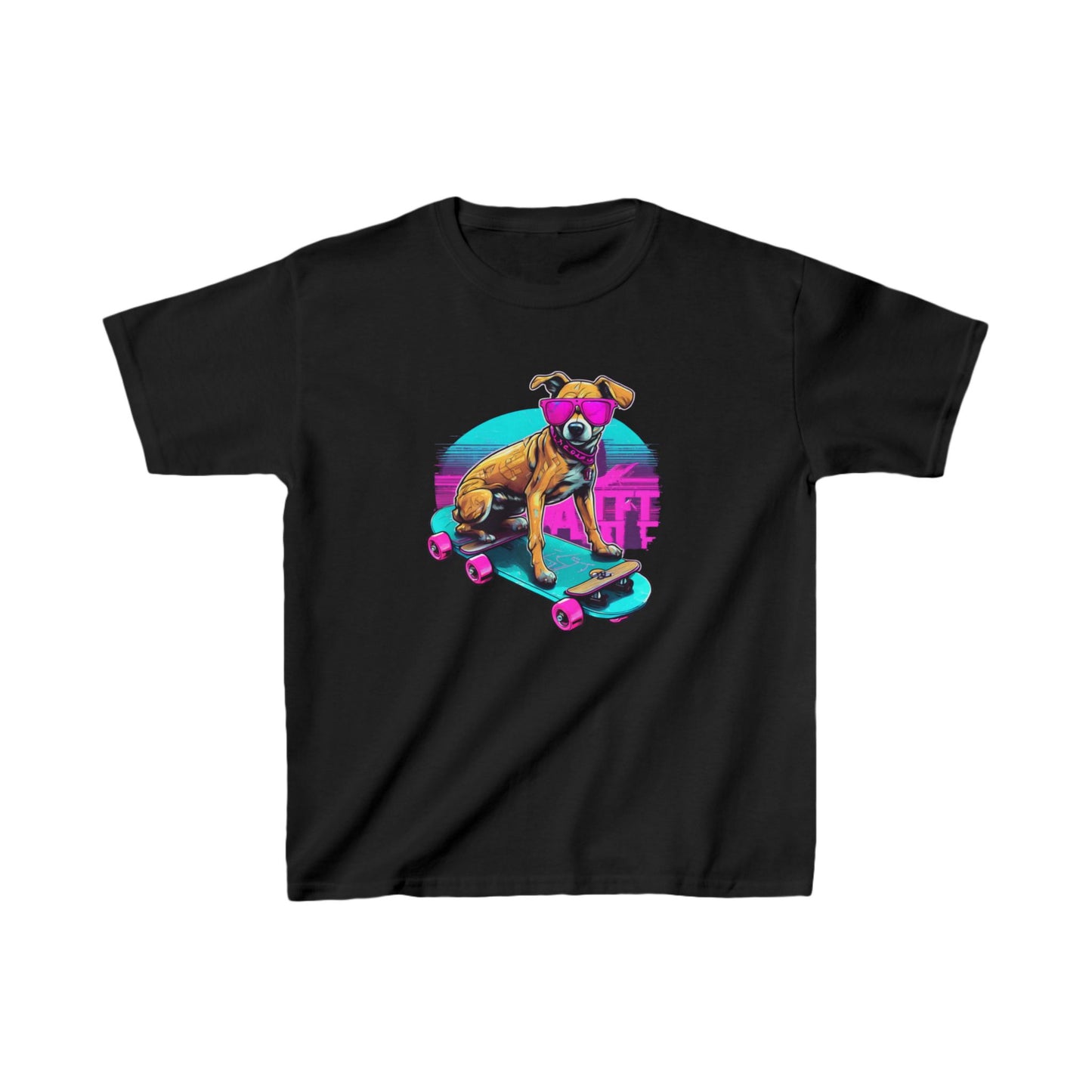 Dog With Sunglasses Kid's Tee