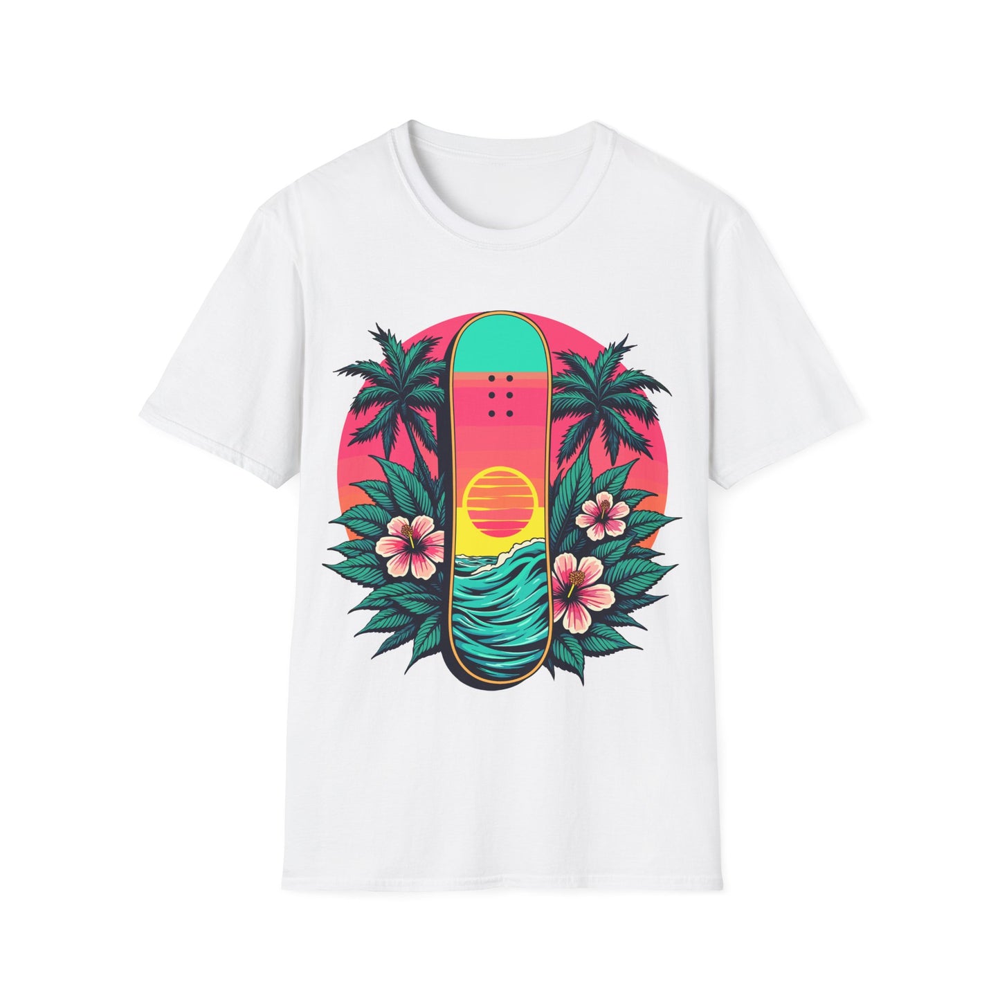 Paradise Skateboard T-Shirt