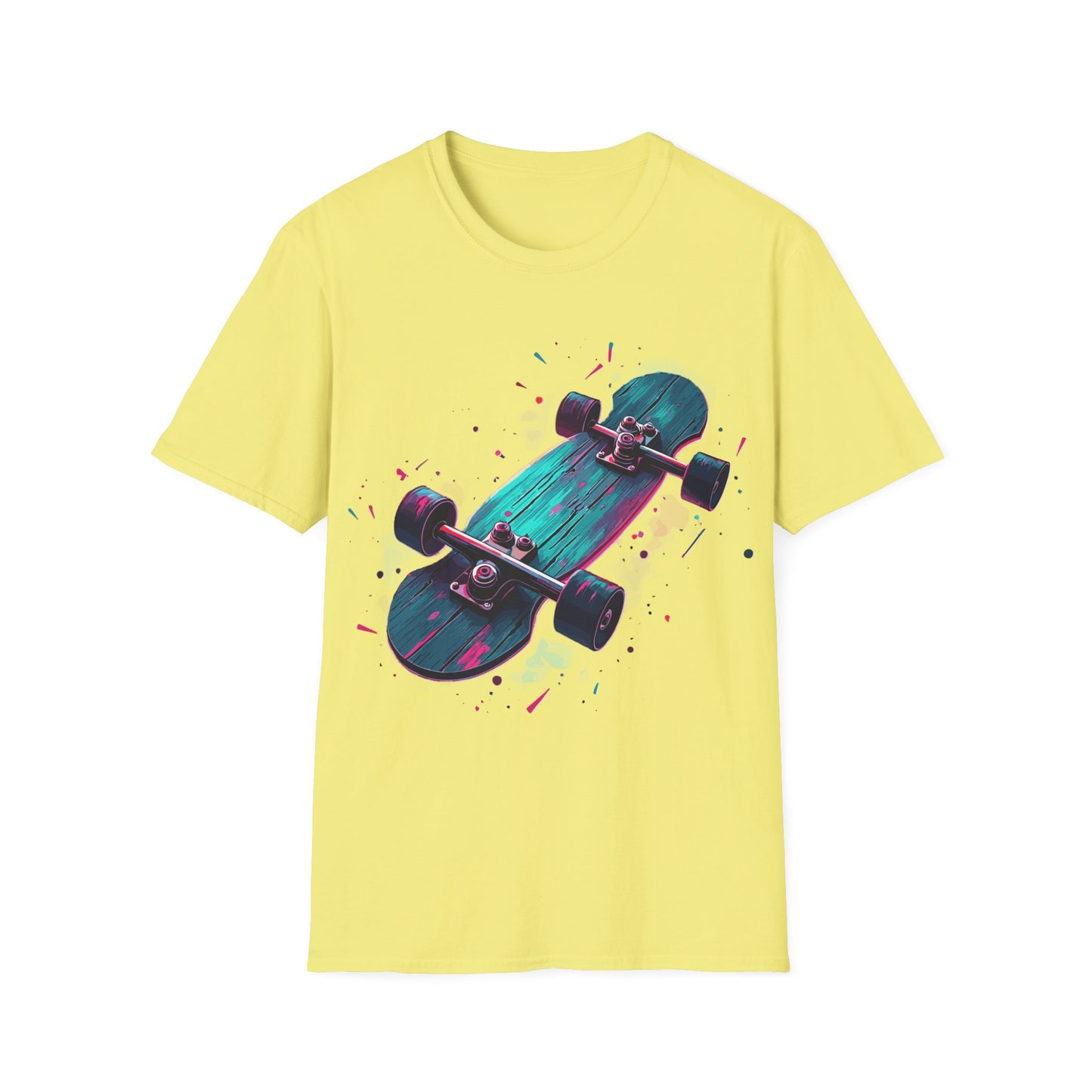 Upside Down Skateboard T-Shirt