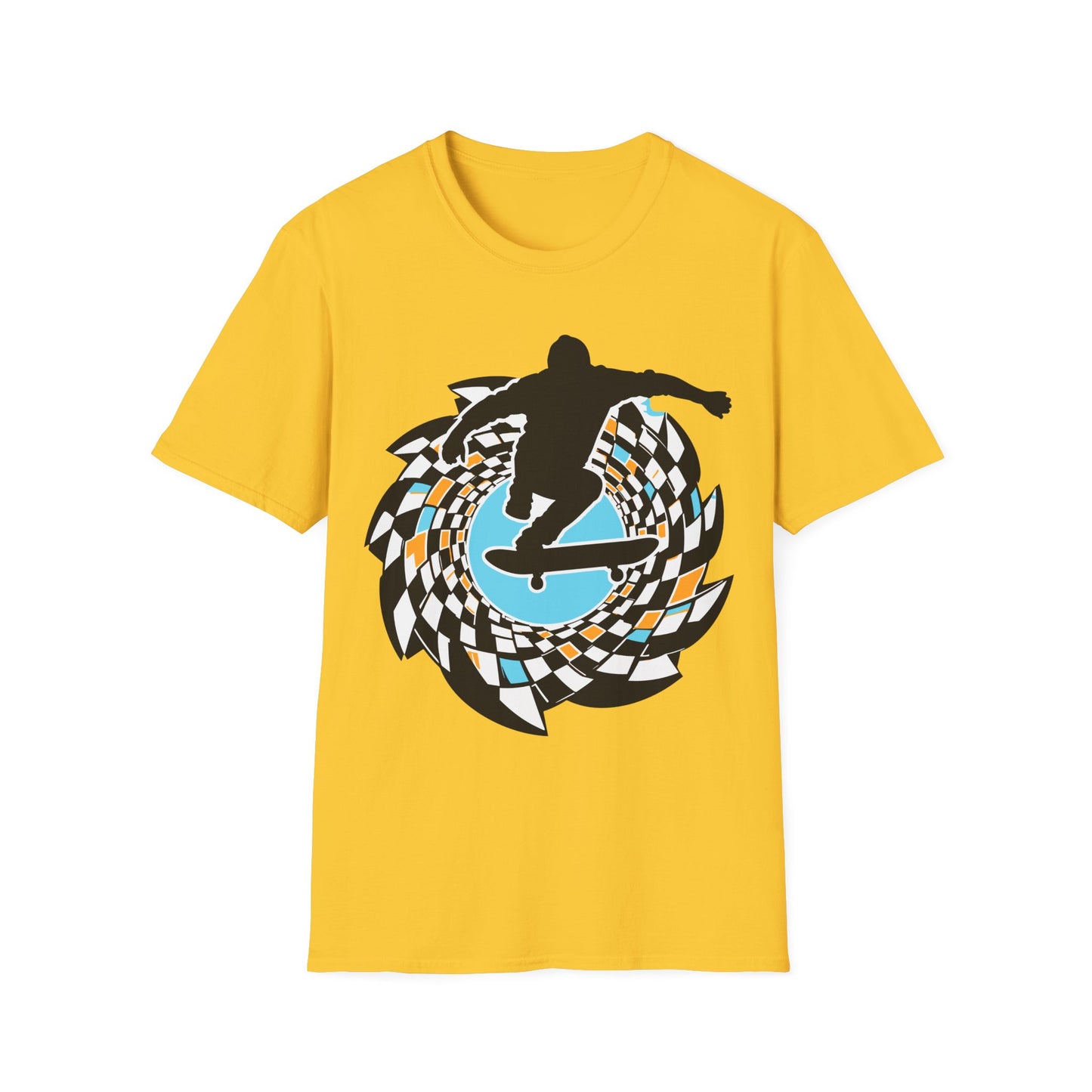 Skateboard Illusion T-Shirt