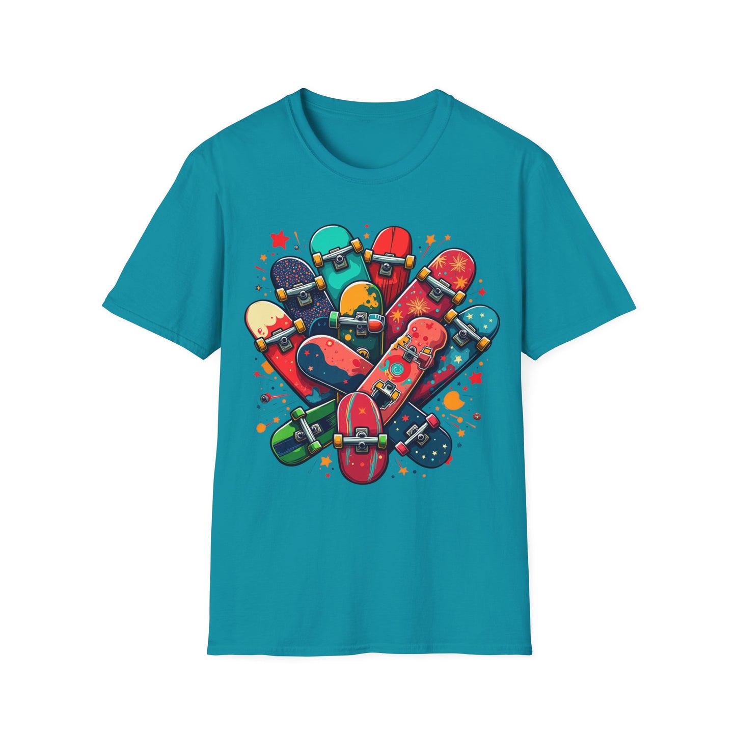 Skateboard Pile T-Shirt