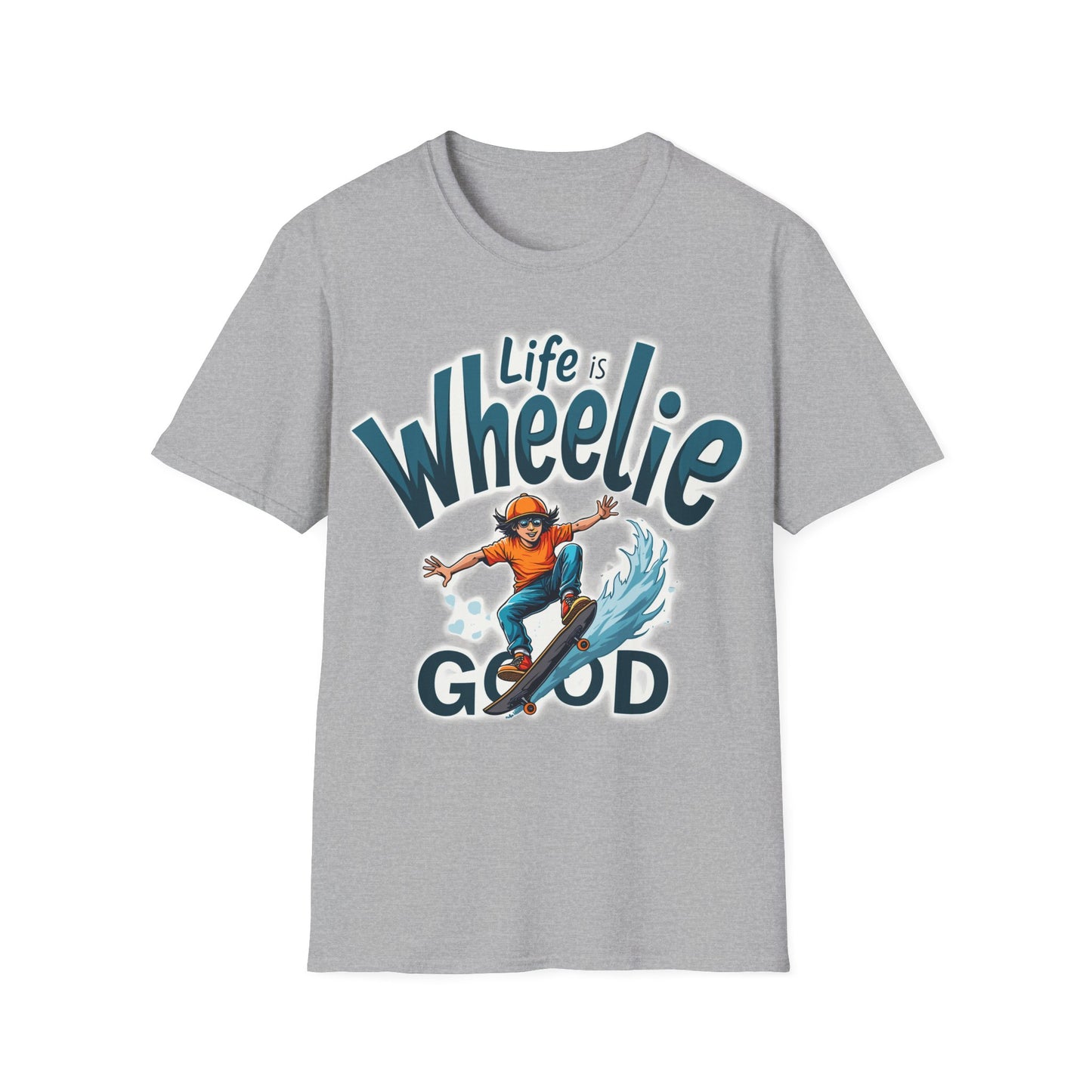 Life Is Wheelie Good With Sunglasses T-Shirt