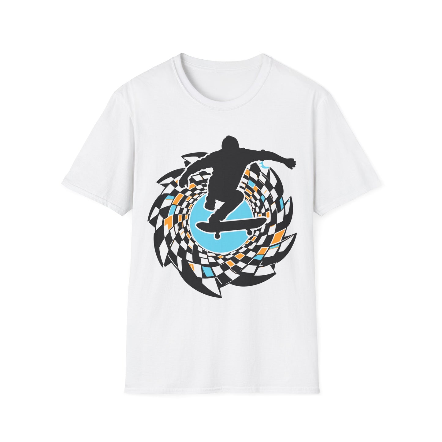 Skateboard Illusion T-Shirt