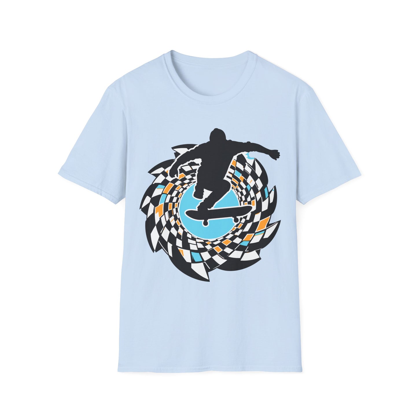 Skateboard Illusion T-Shirt