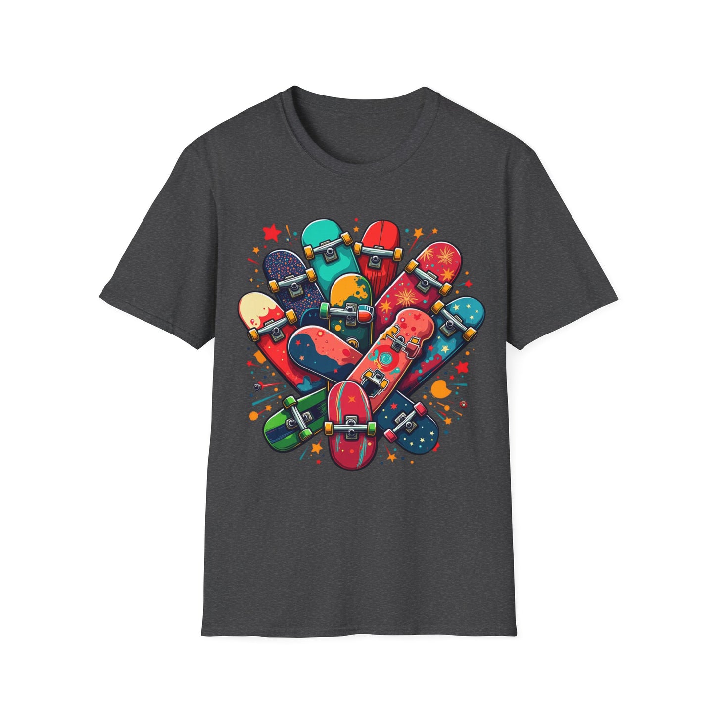 Skateboard Pile T-Shirt