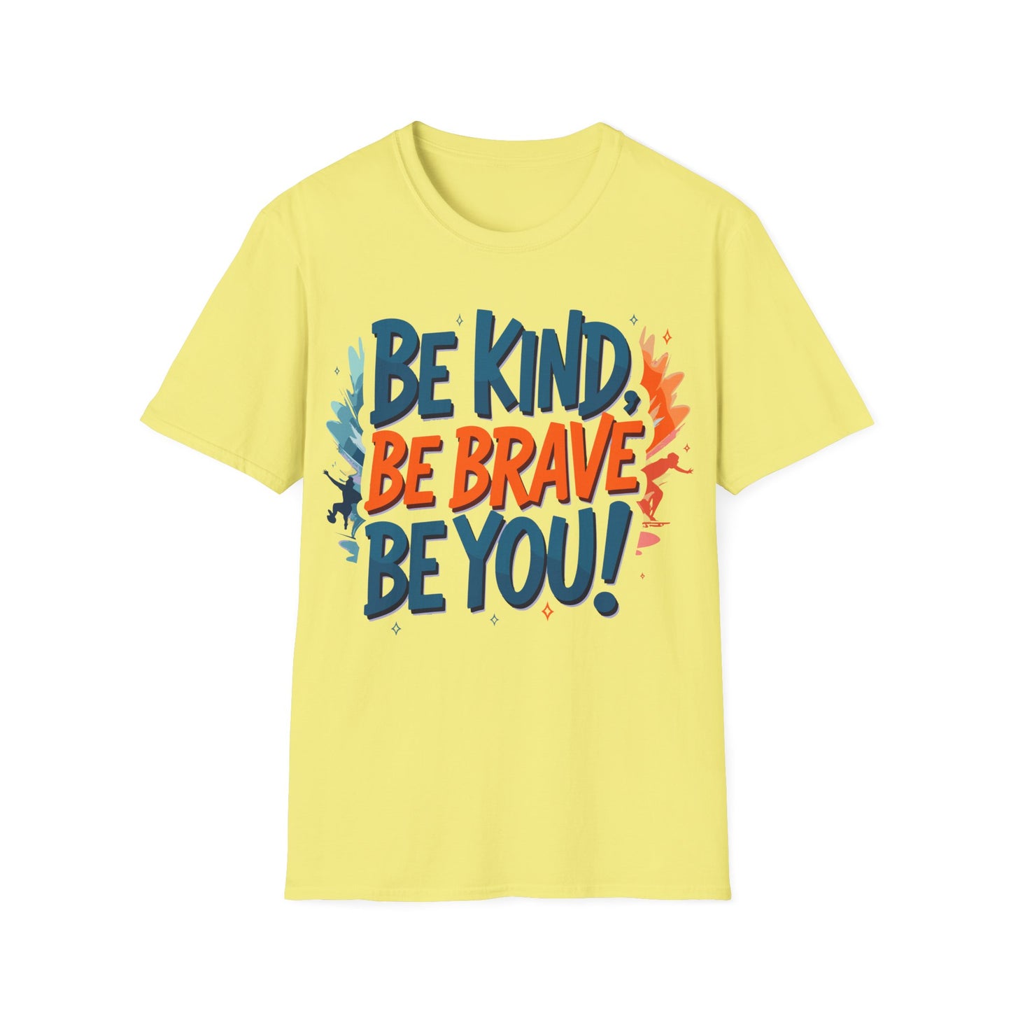 Be Kind Be Brave Graphic T-Shirt