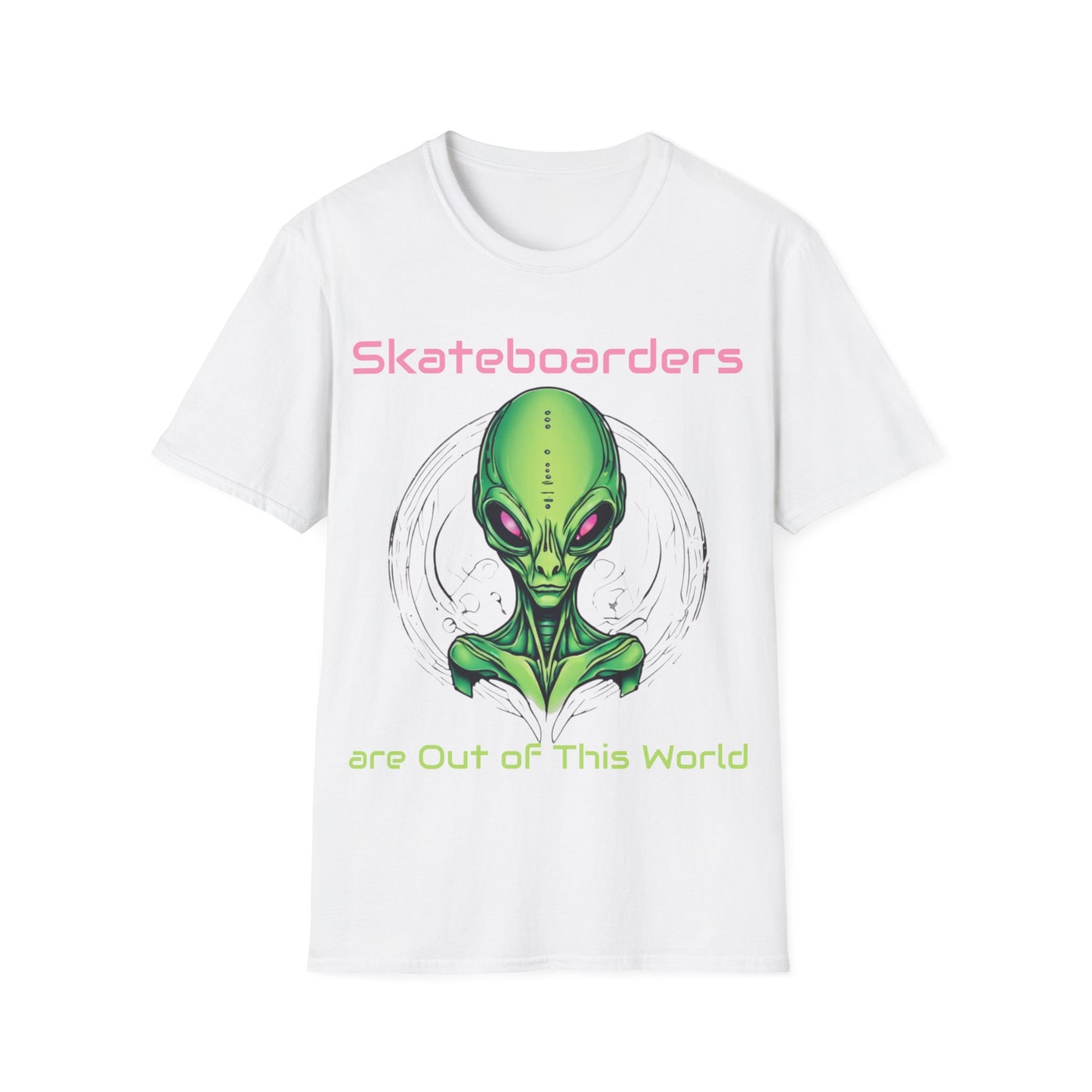 Skateboarders Are Out Of This World With Circle T-Shirt