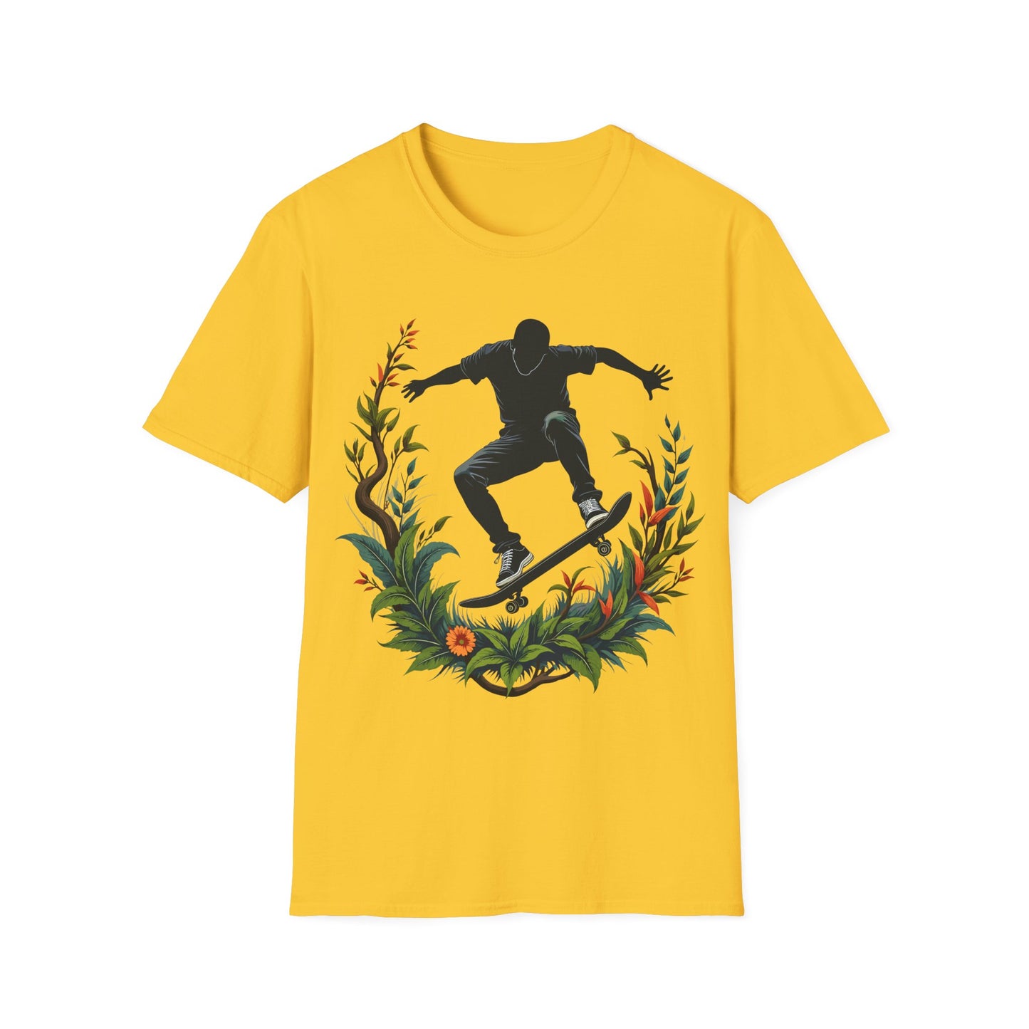 Skateboard Elegance T-Shirt