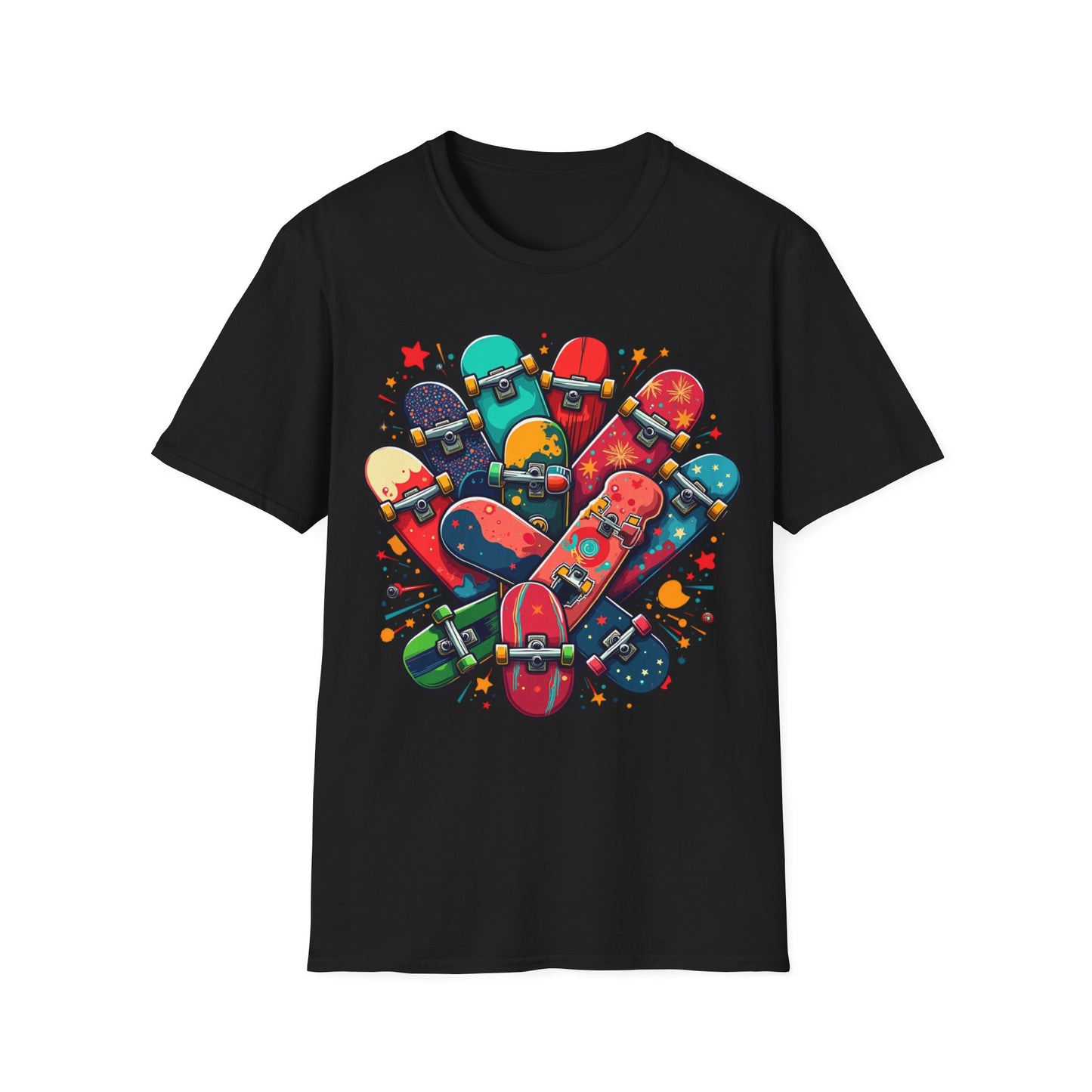 Skateboard Pile T-Shirt