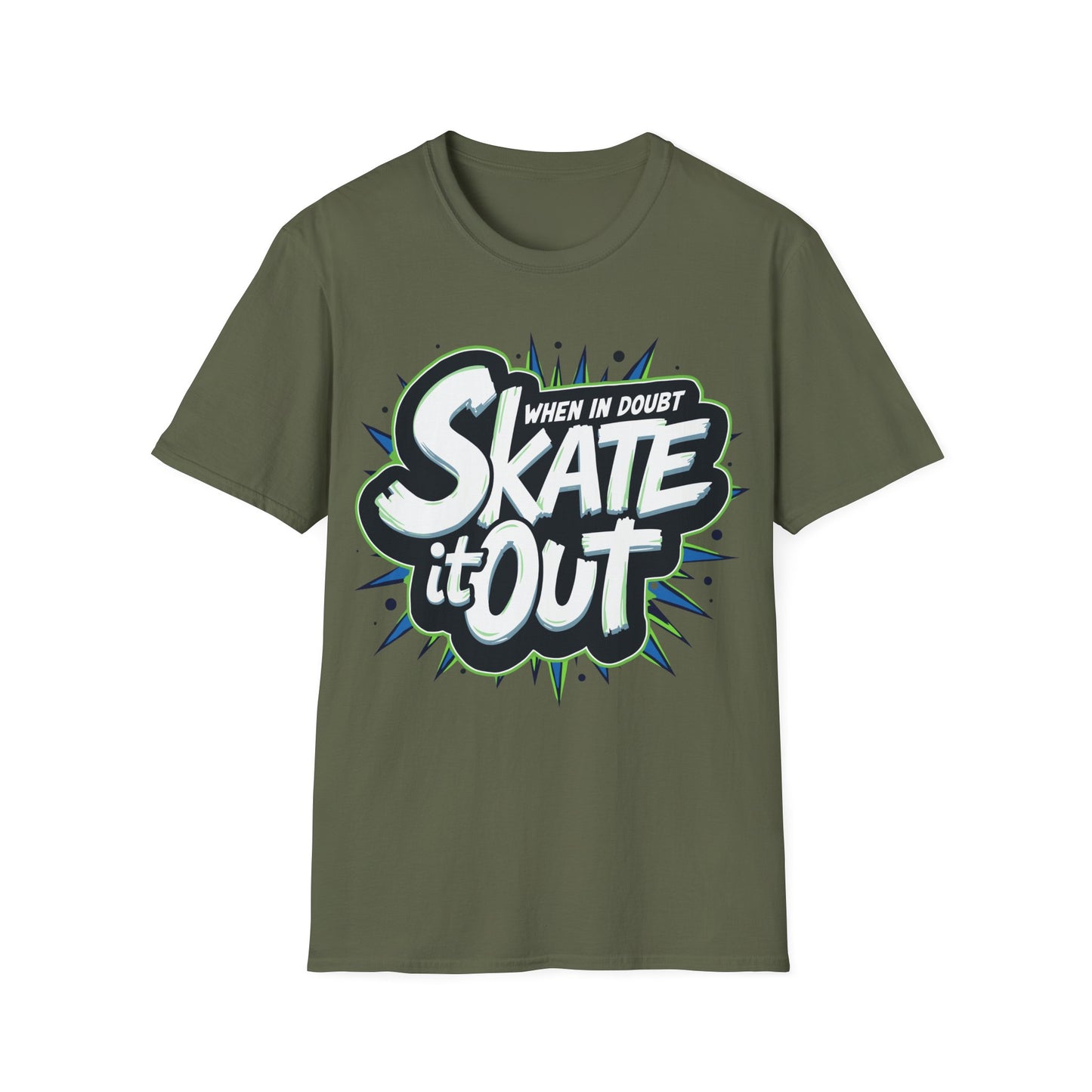 When In Doubt, Skate It Out T-Shirt