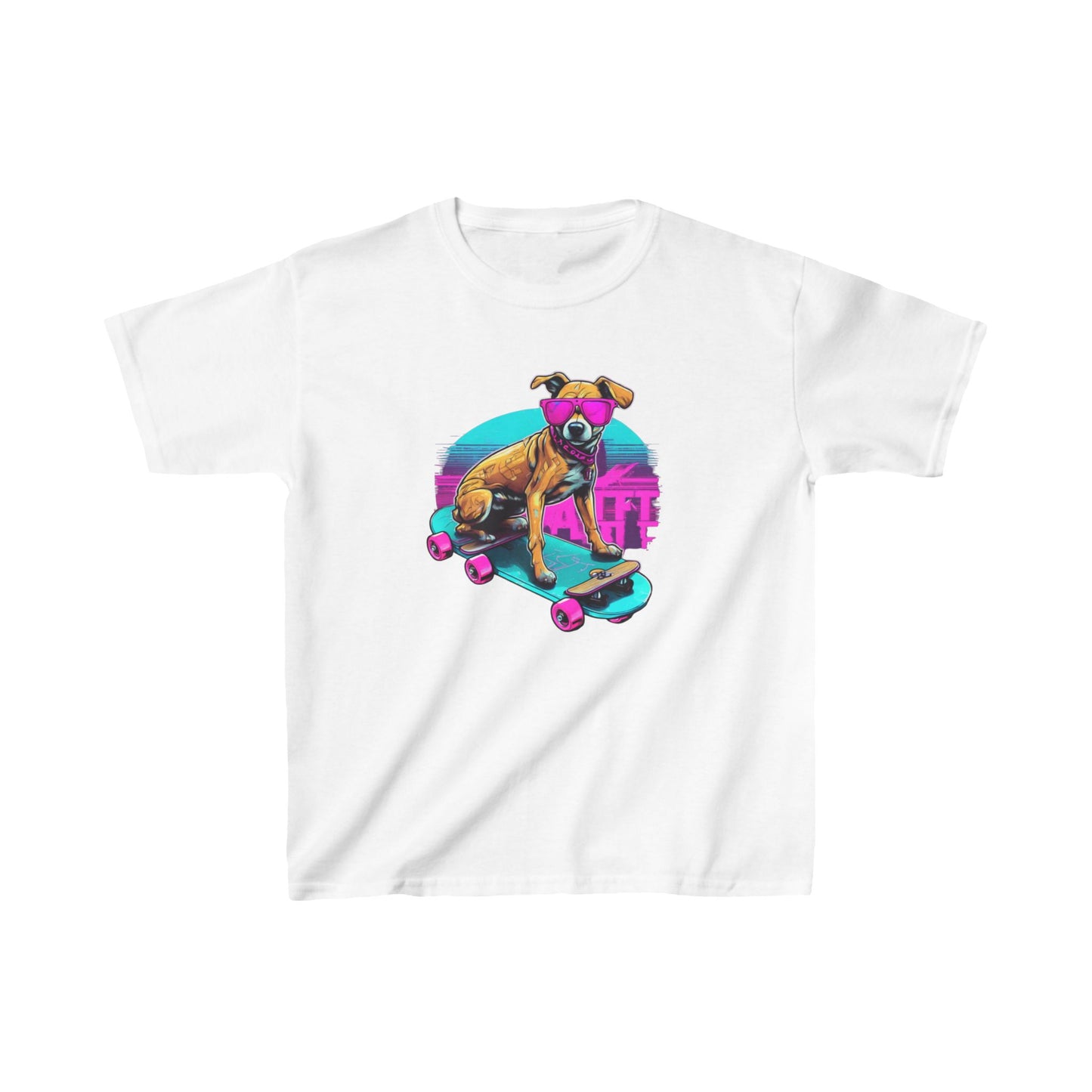 Dog With Sunglasses Kid's Tee