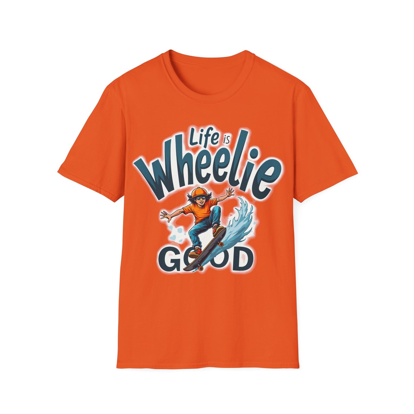 Life Is Wheelie Good With Sunglasses T-Shirt