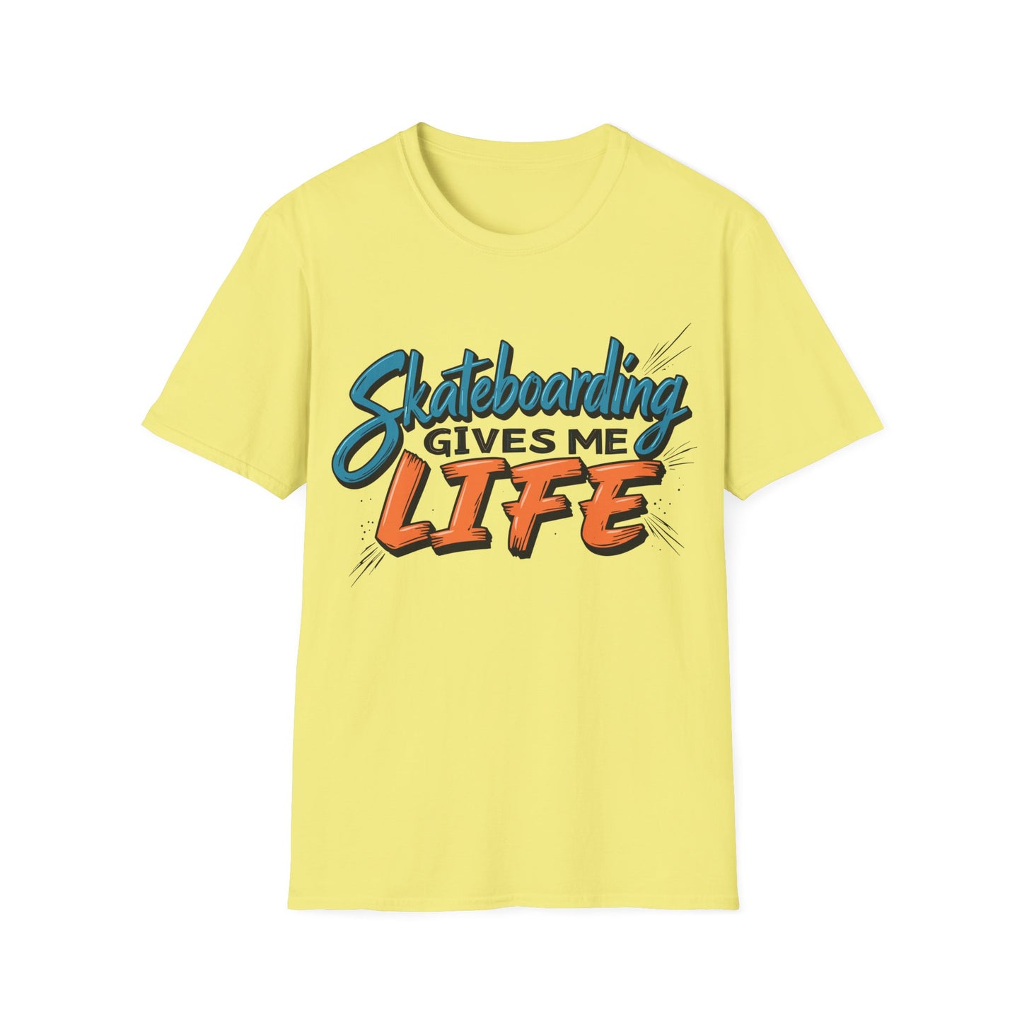 Skateboarding Gives Me Life T-Shirt