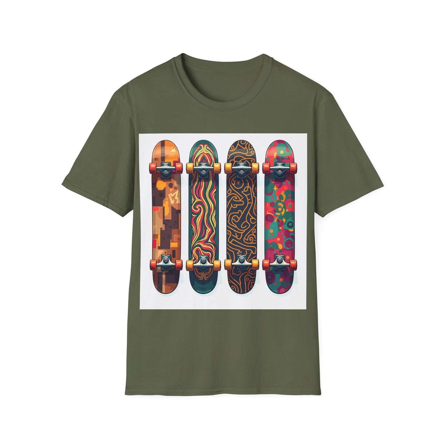 Four Skateboards T-Shirt