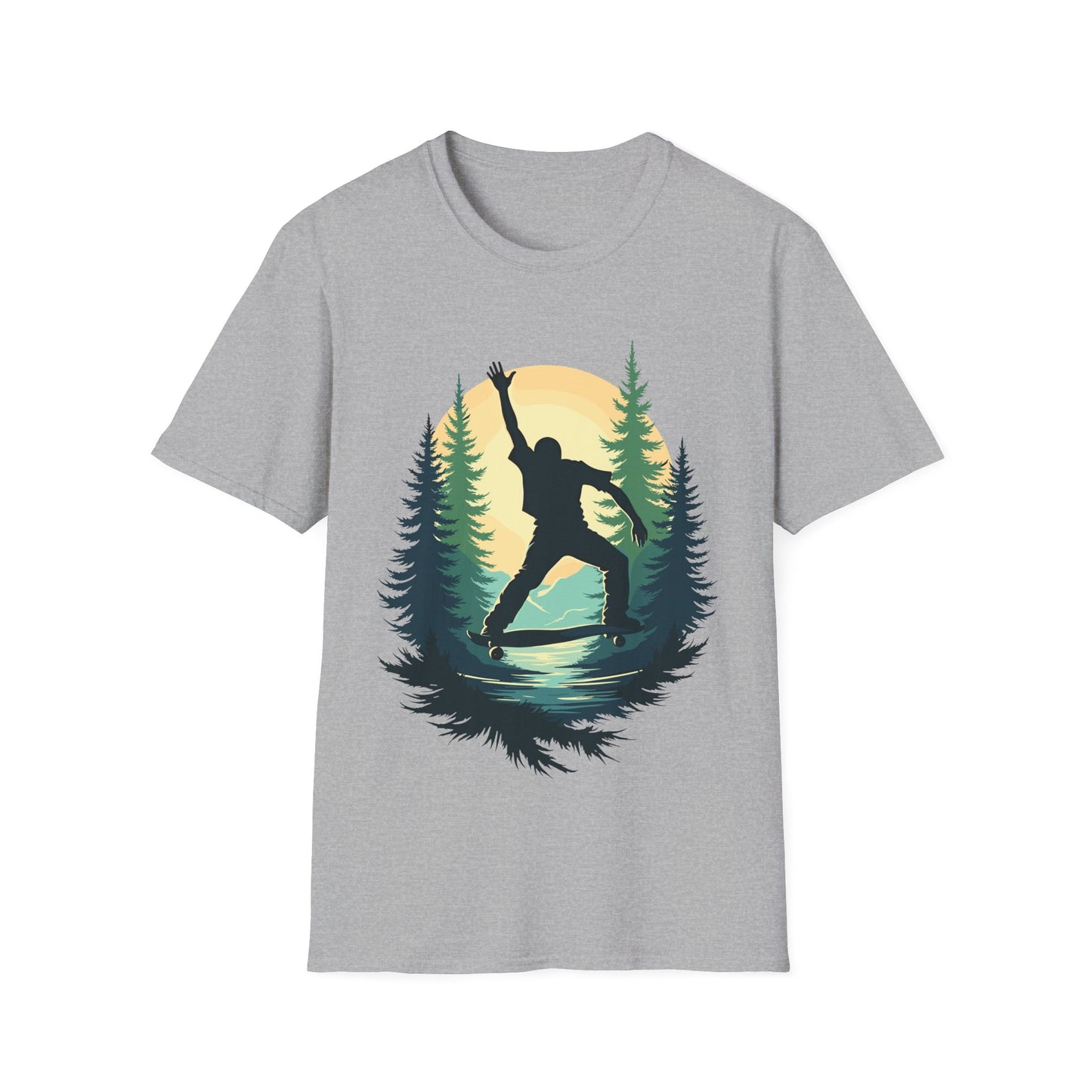 Nature Skateboarder T-Shirt