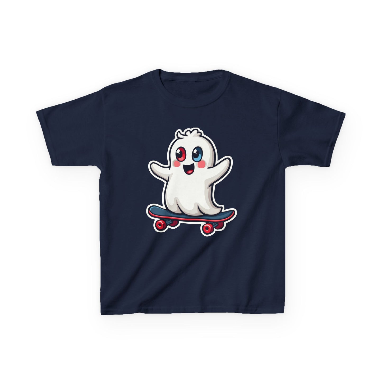 Little Ghost Skater Kid's Tee