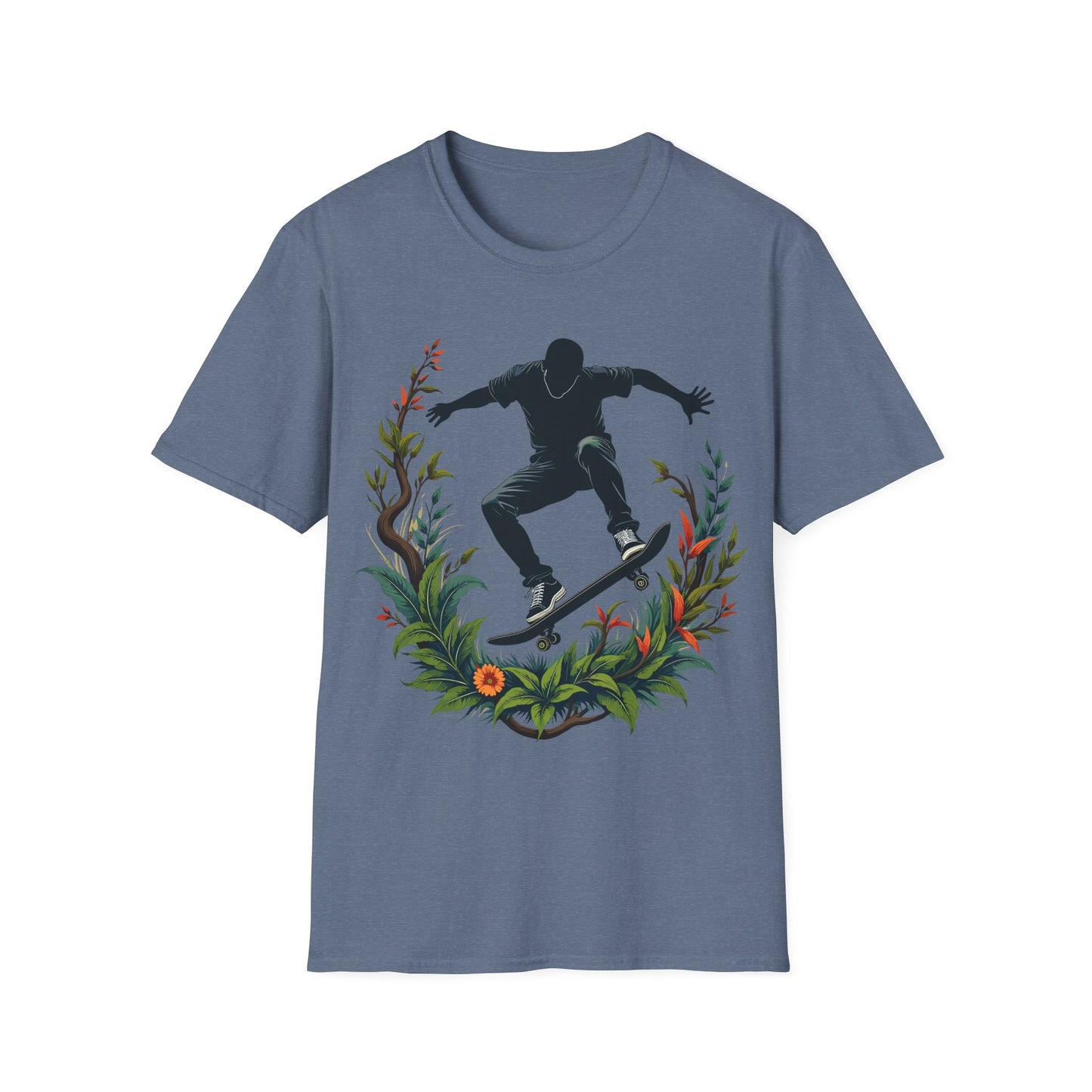 Skateboard Elegance T-Shirt