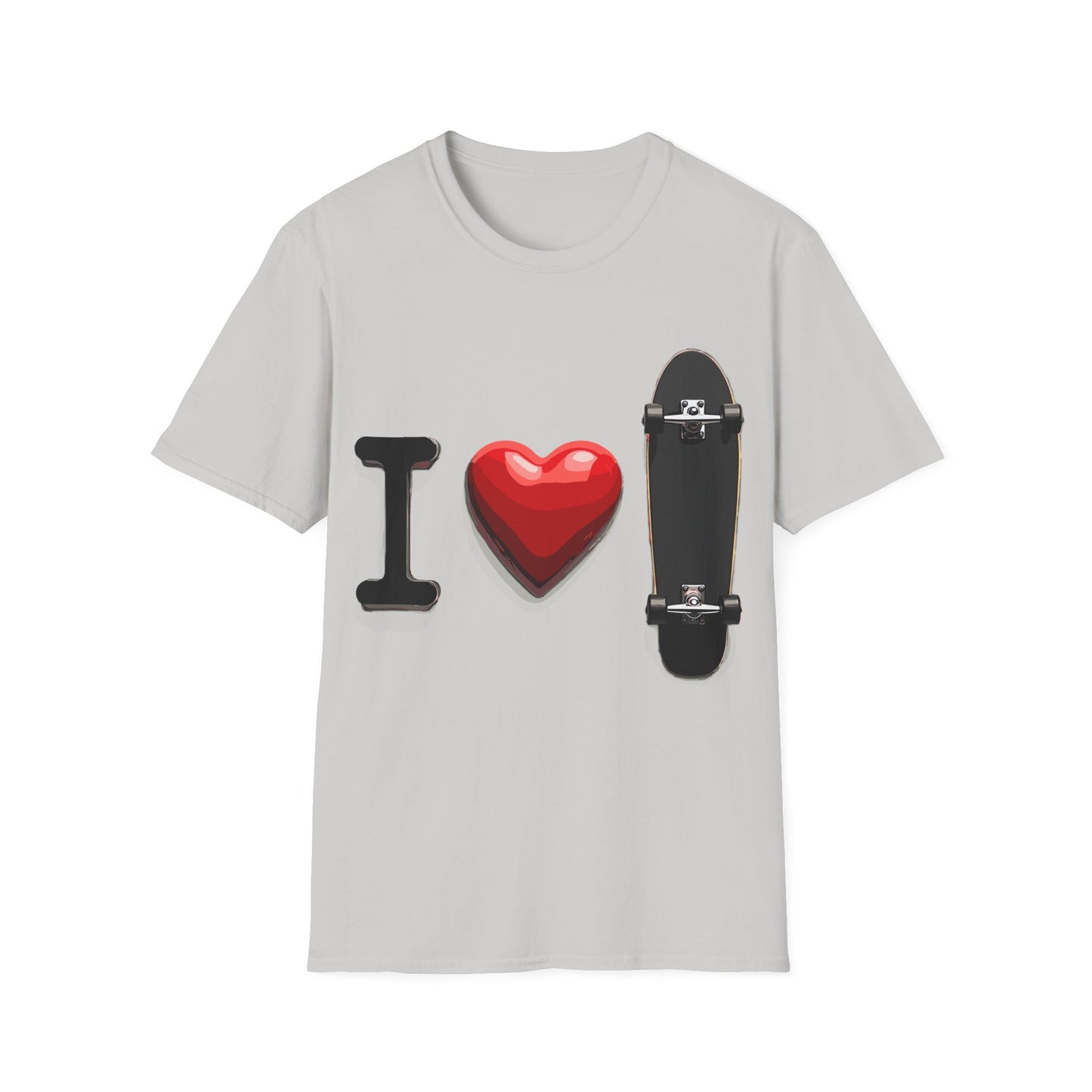 I Love Skateboard T-Shirt