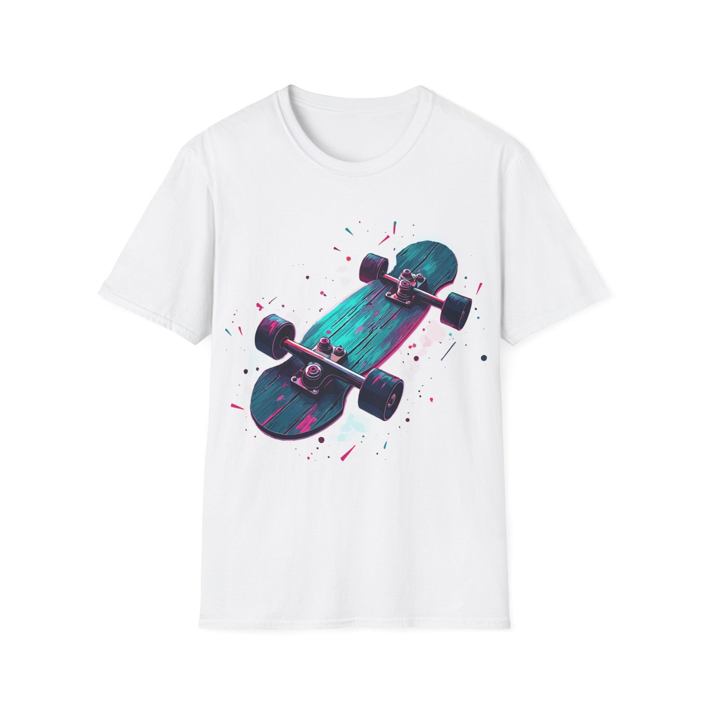 Upside Down Skateboard T-Shirt