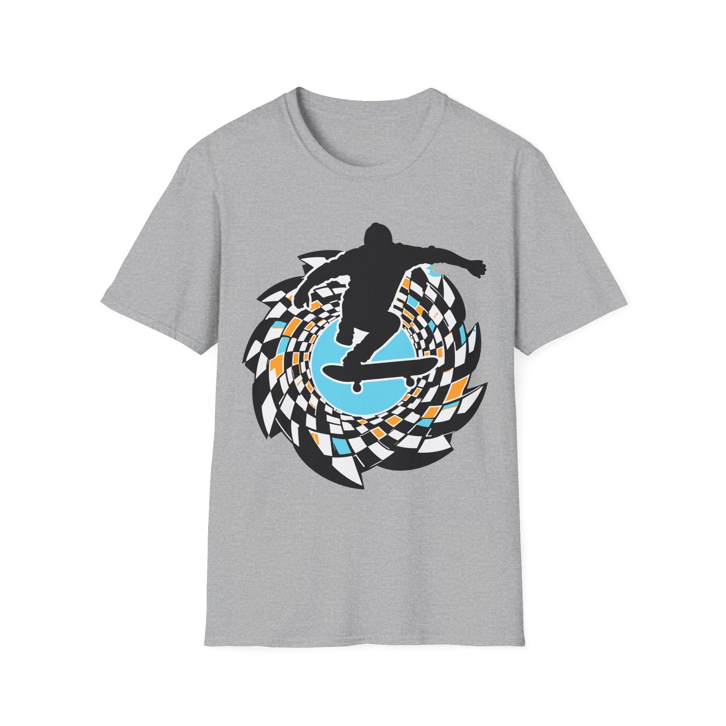 Skateboard Illusion T-Shirt