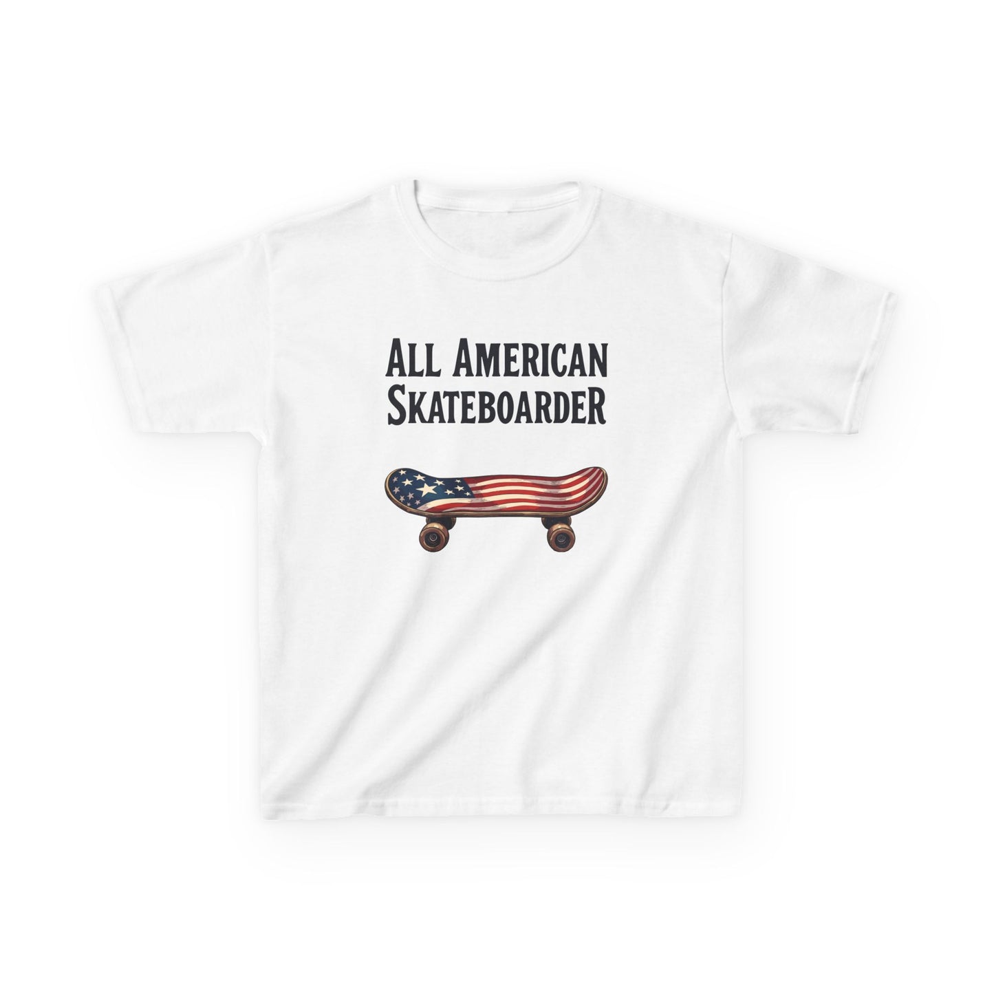 All American Skateboarder Kid's Tee
