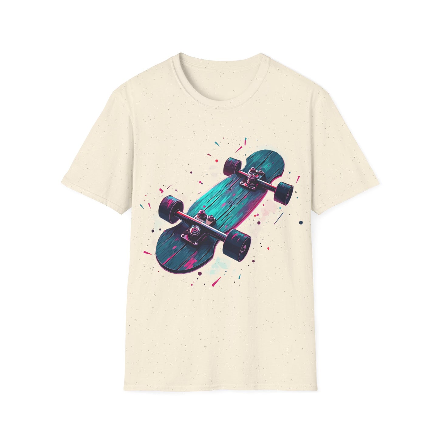 Upside Down Skateboard T-Shirt