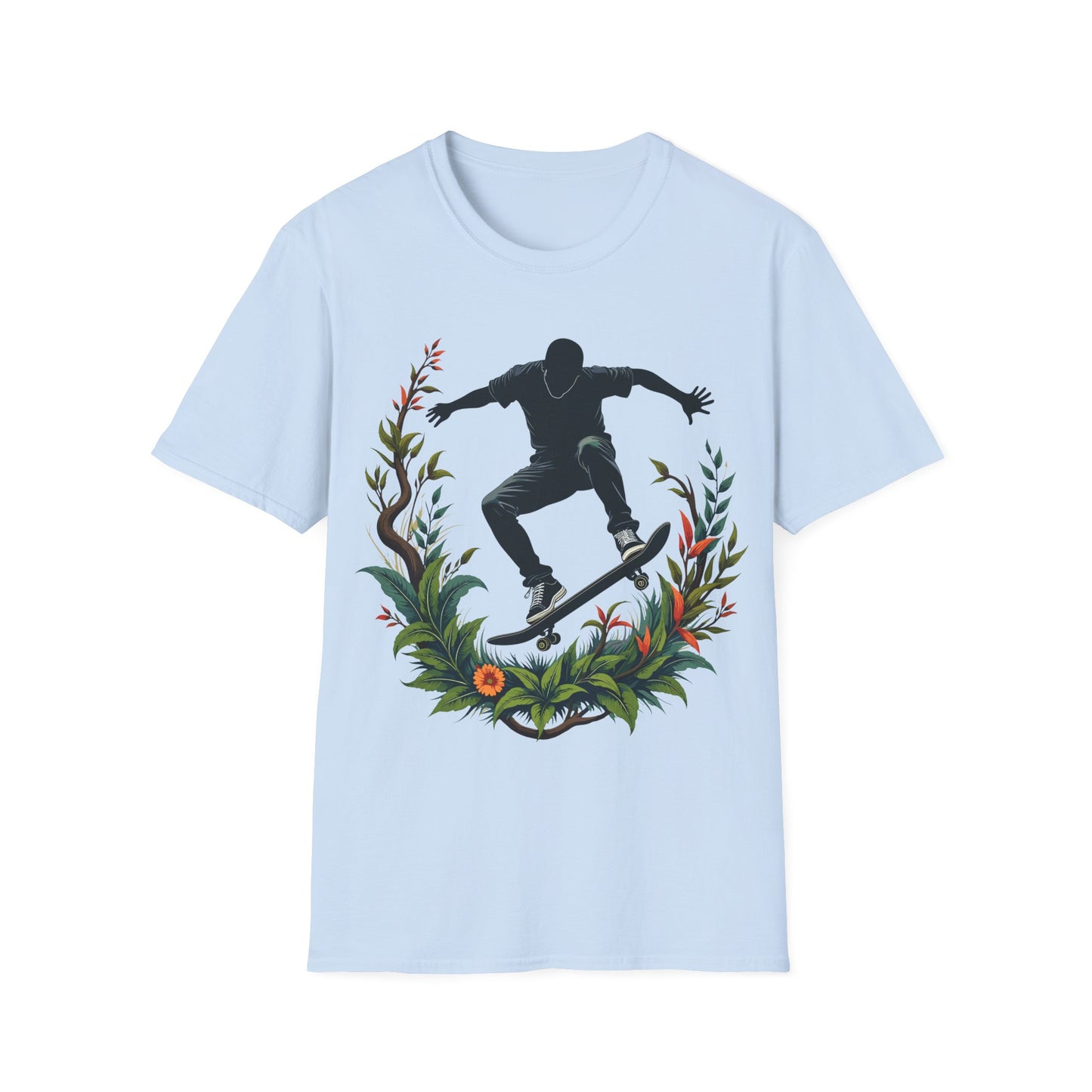 Skateboard Elegance T-Shirt
