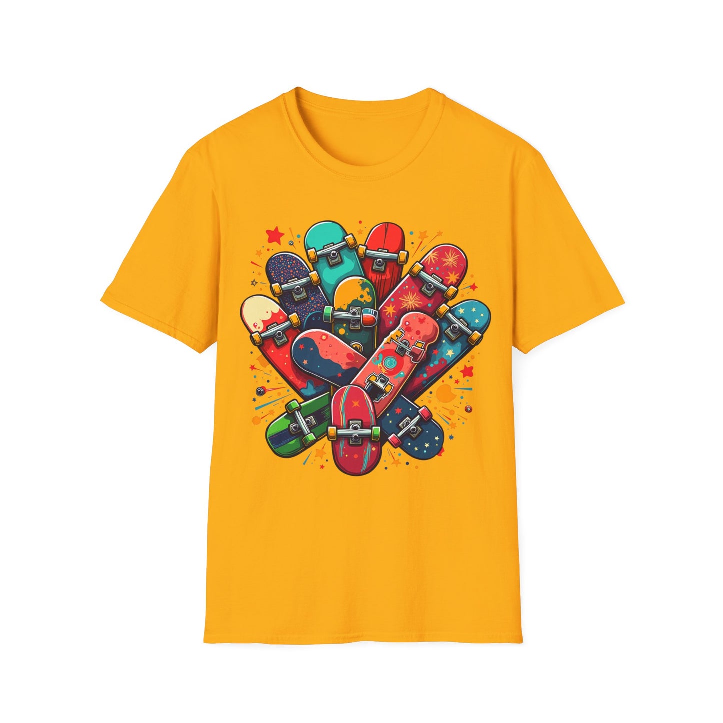 Skateboard Pile T-Shirt