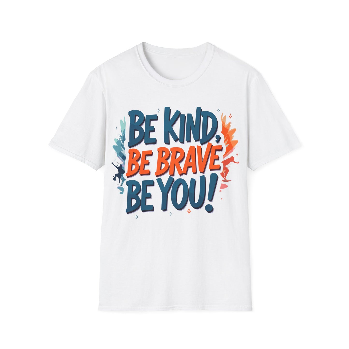 Be Kind Be Brave Graphic T-Shirt
