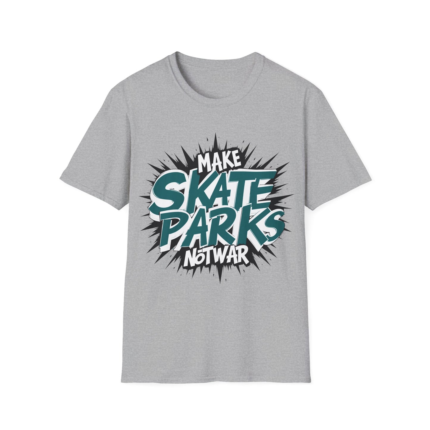 Make Skate Parks Not War T-Shirt