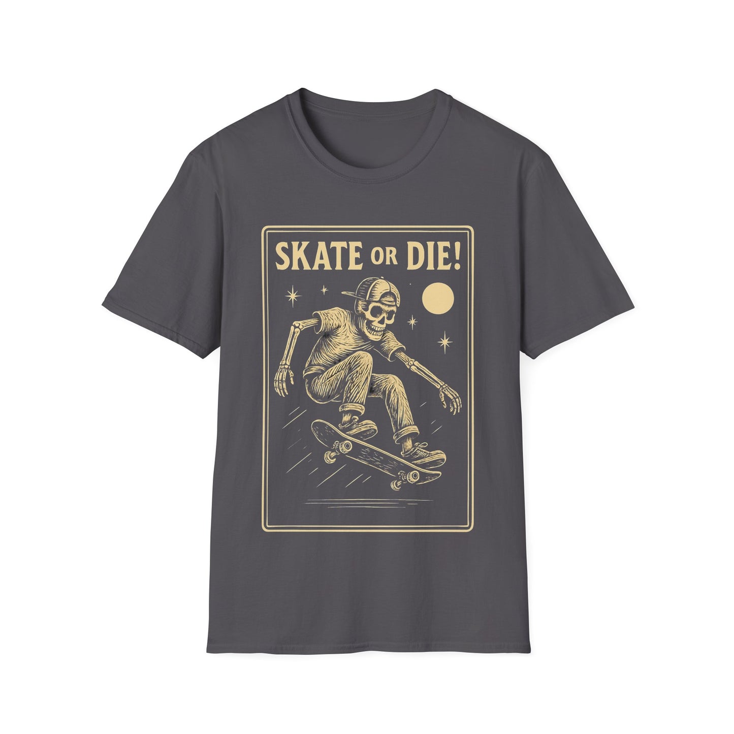 Skate or Die Skeleton T-Shirt