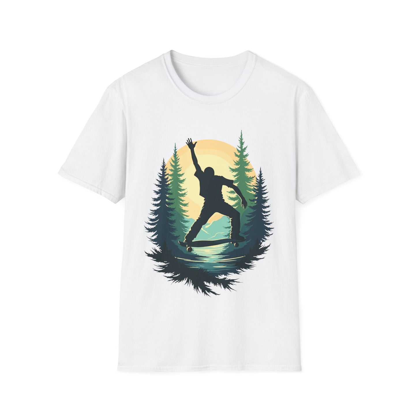 Nature Skateboarder T-Shirt