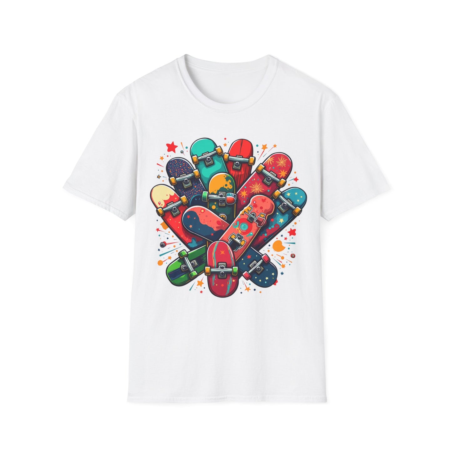 Skateboard Pile T-Shirt