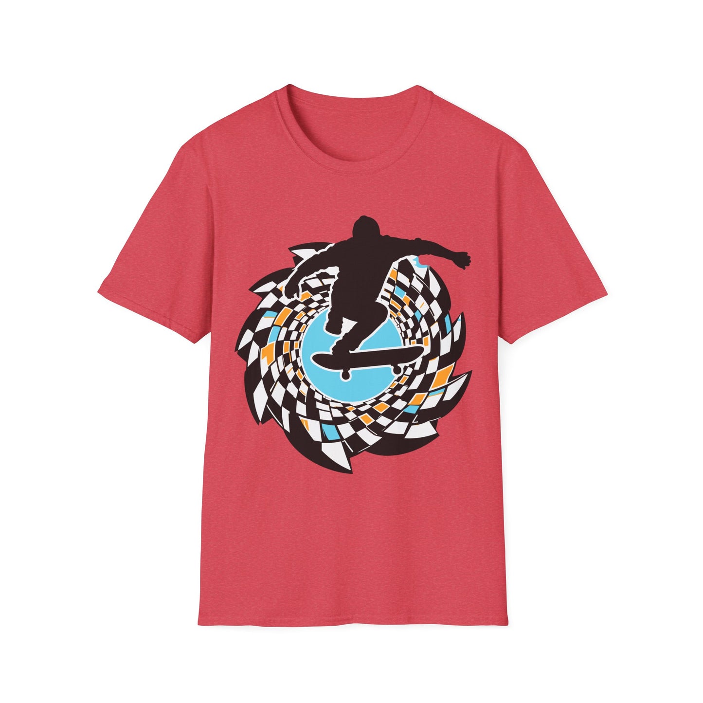 Skateboard Illusion T-Shirt