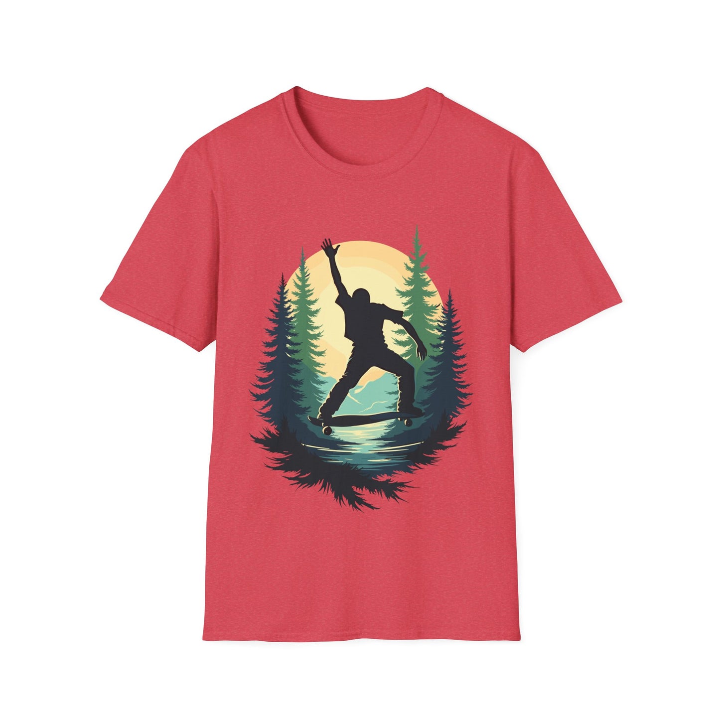 Nature Skateboarder T-Shirt