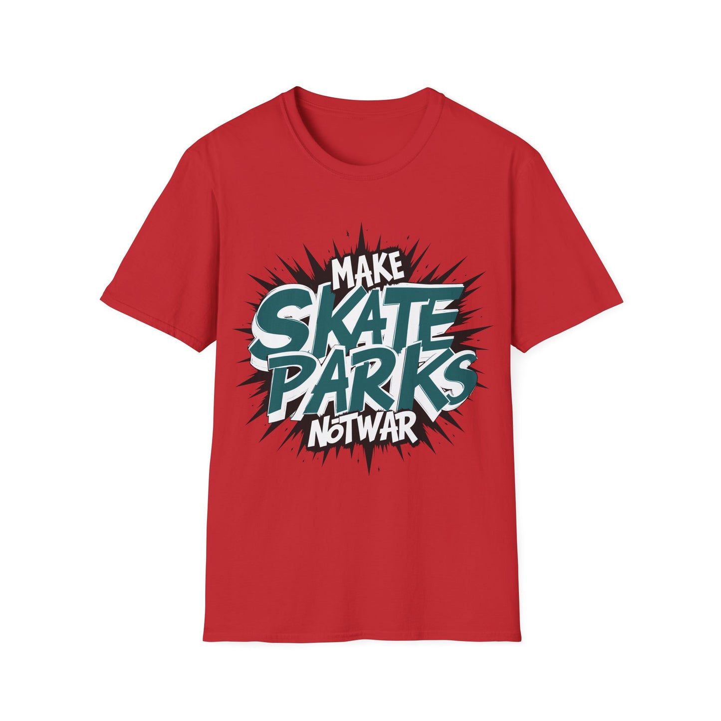 Make Skate Parks Not War T-Shirt