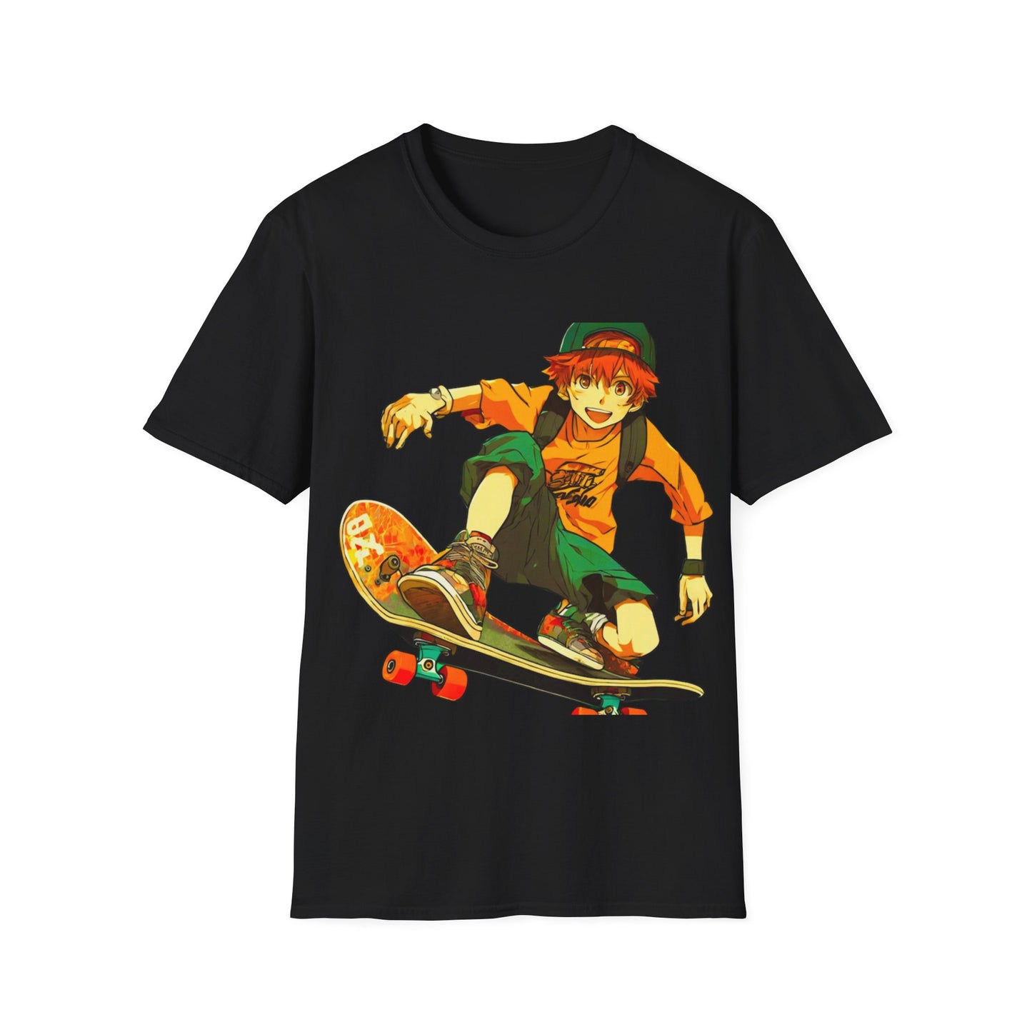 Cartoon Anime Boy T-Shirt