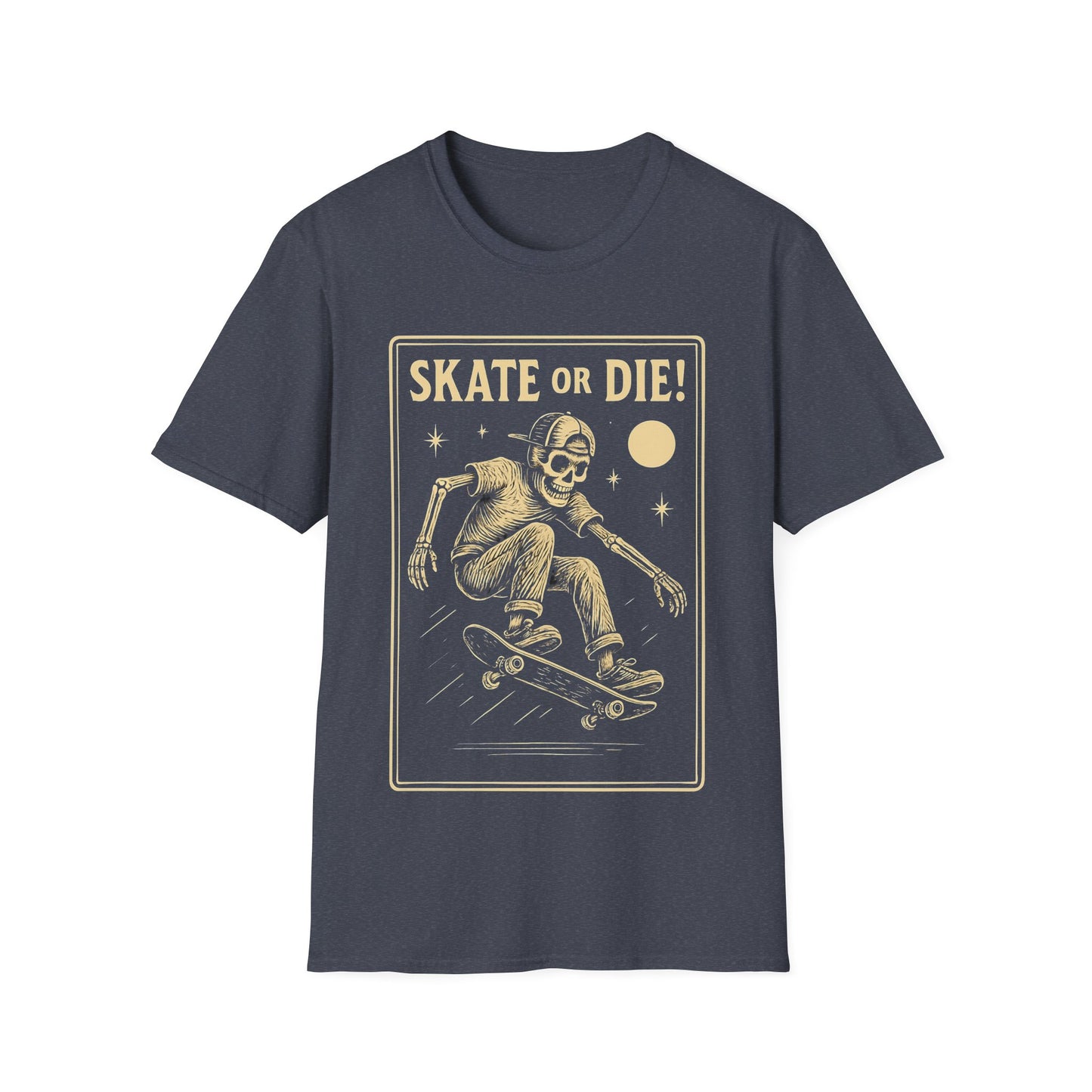 Skate or Die Skeleton T-Shirt