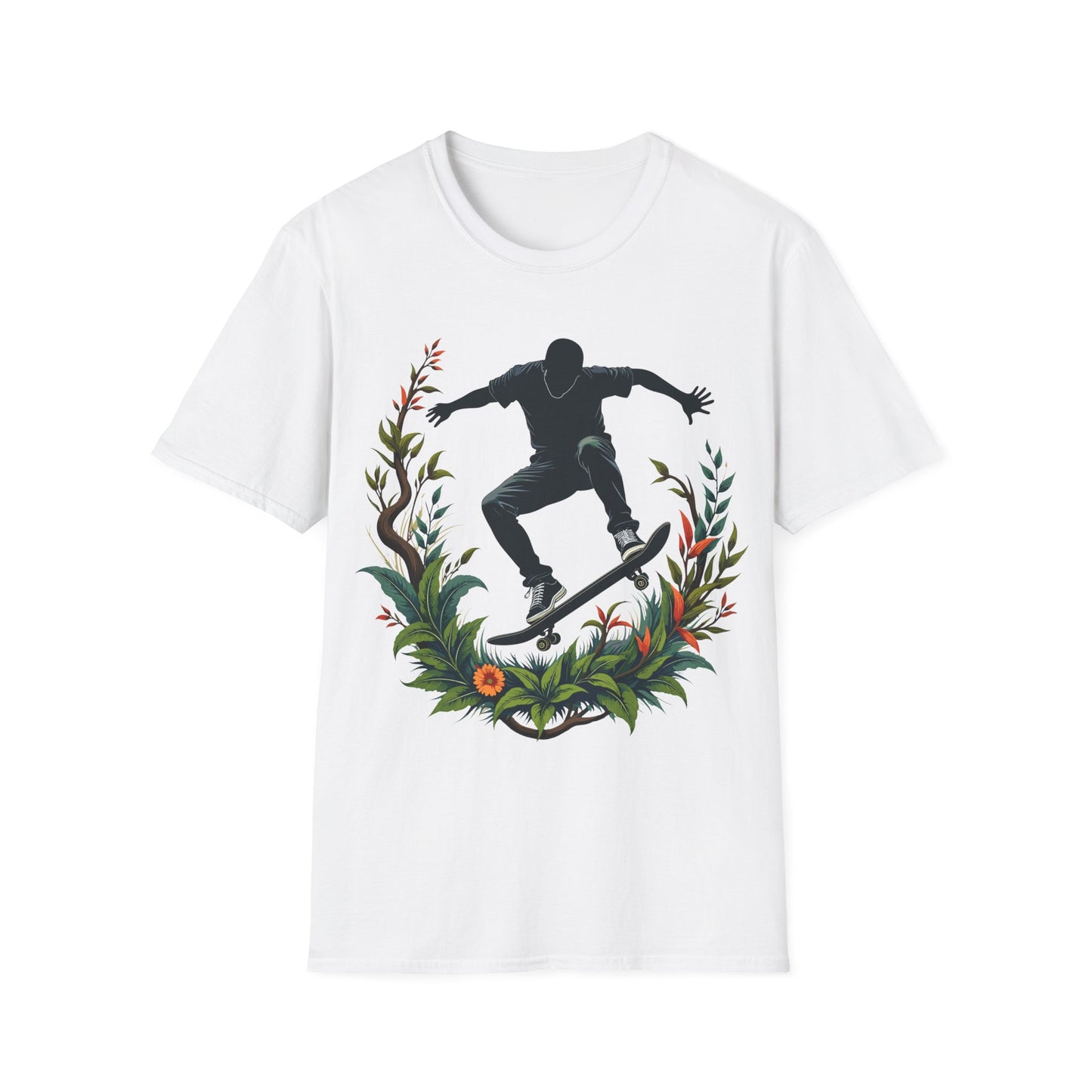 Skateboard Elegance T-Shirt