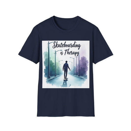 Skateboarding Is Therapy T-Shirt