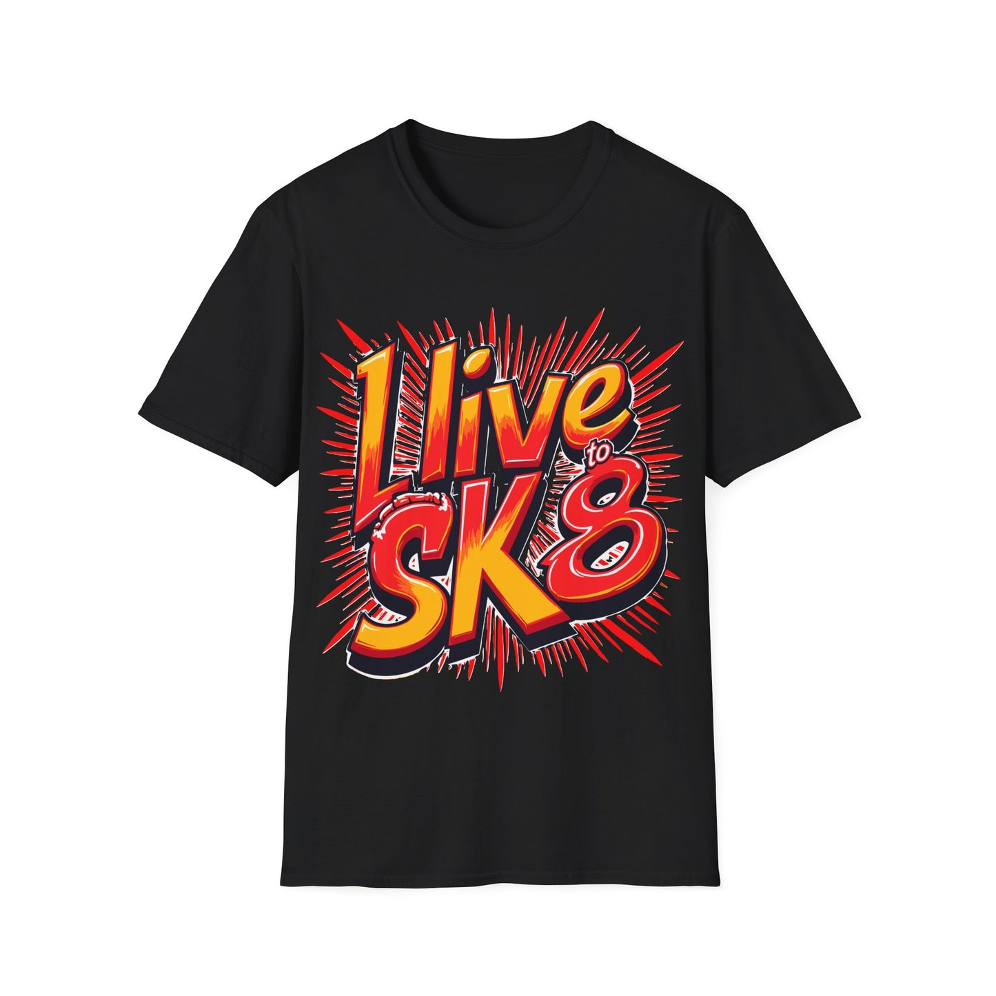 I Live To Sk8 T-Shirt