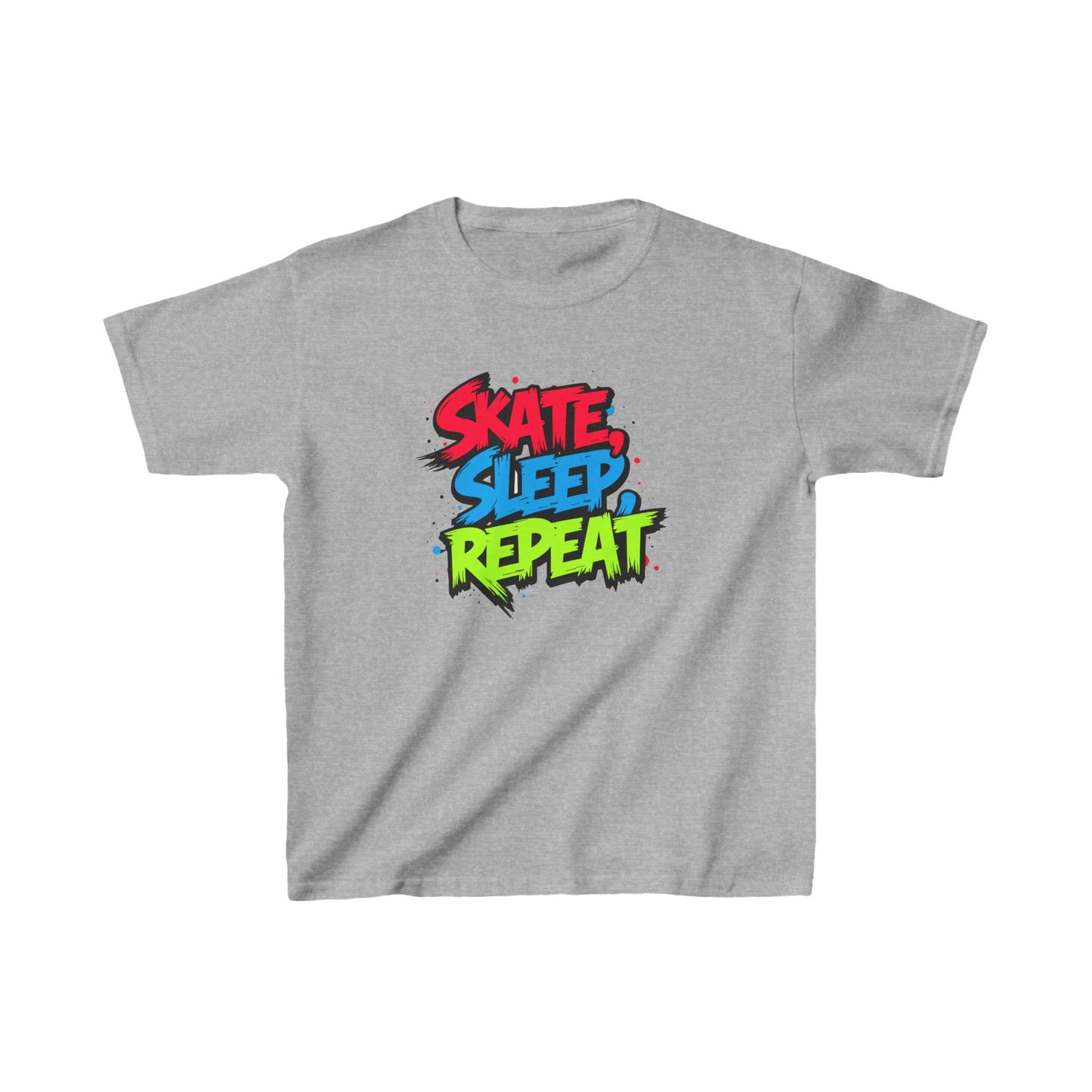 Skate Sleep Repeat Type Kid's Tee