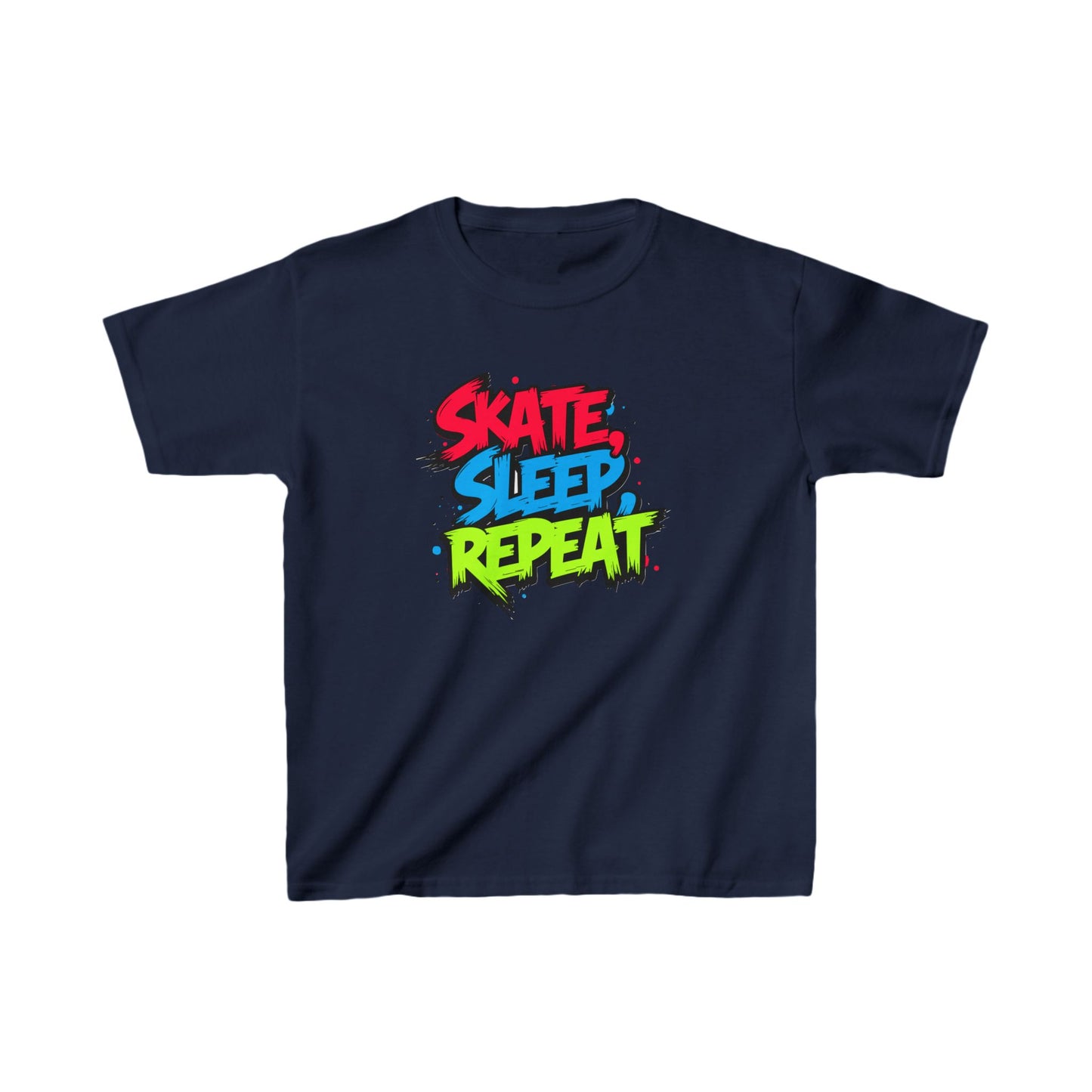 Skate Sleep Repeat Type Kid's Tee