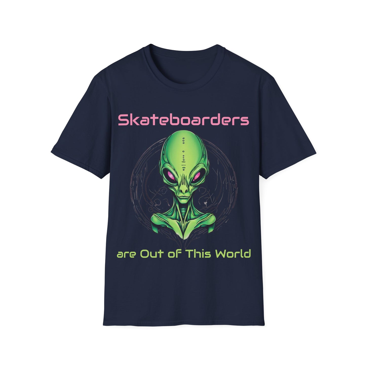 Skateboarders Are Out Of This World With Circle T-Shirt