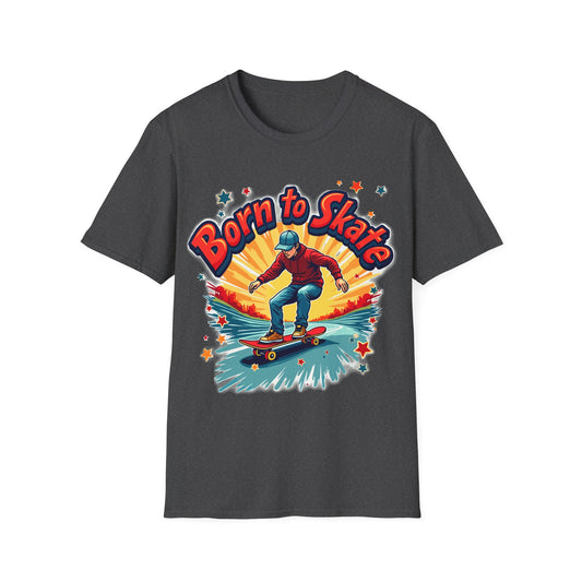 Born To Skate With Starburst T-Shirt