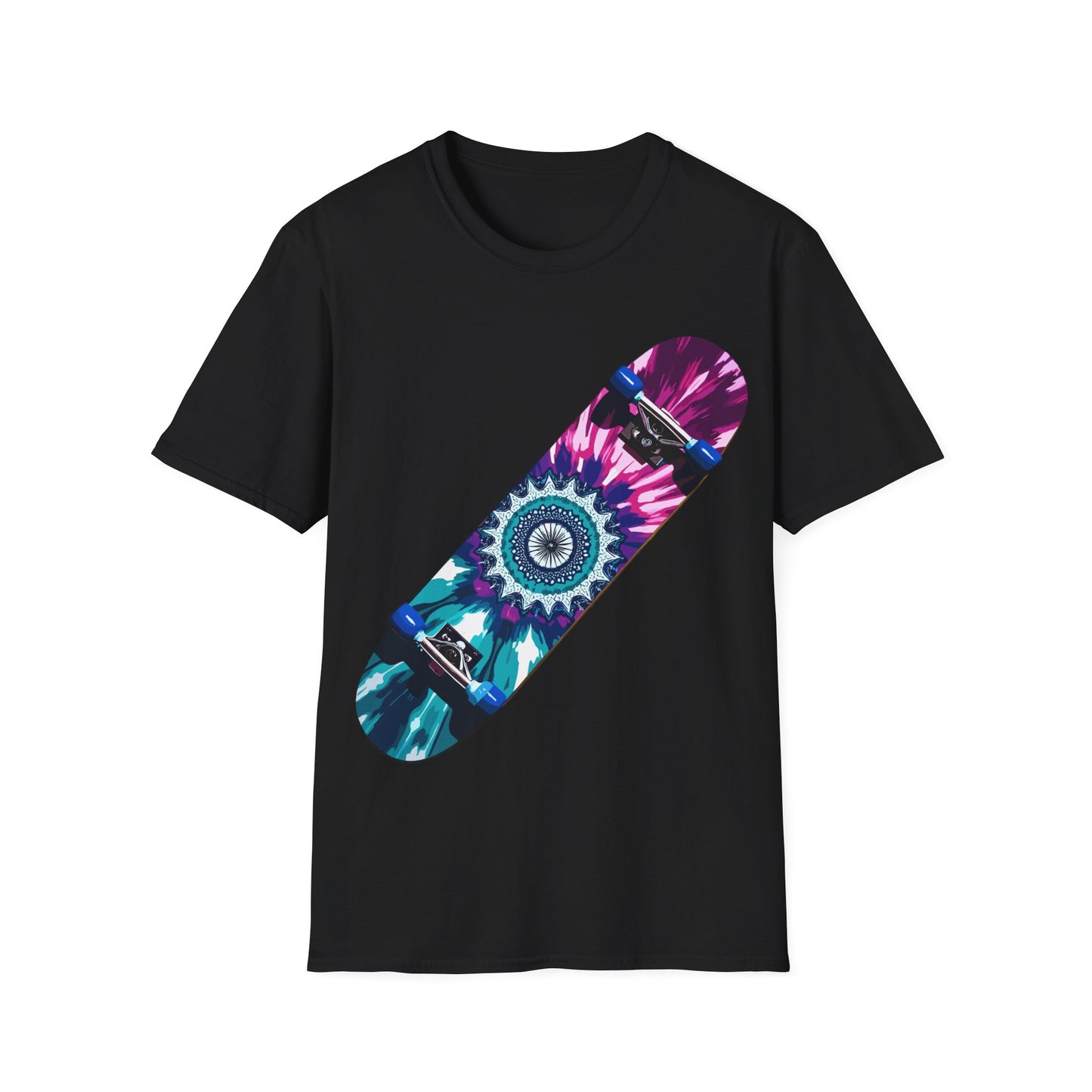 Mandala Skateboard T-Shirt