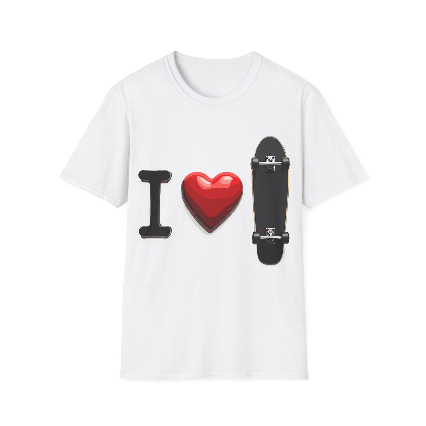 I Love Skateboard T-Shirt