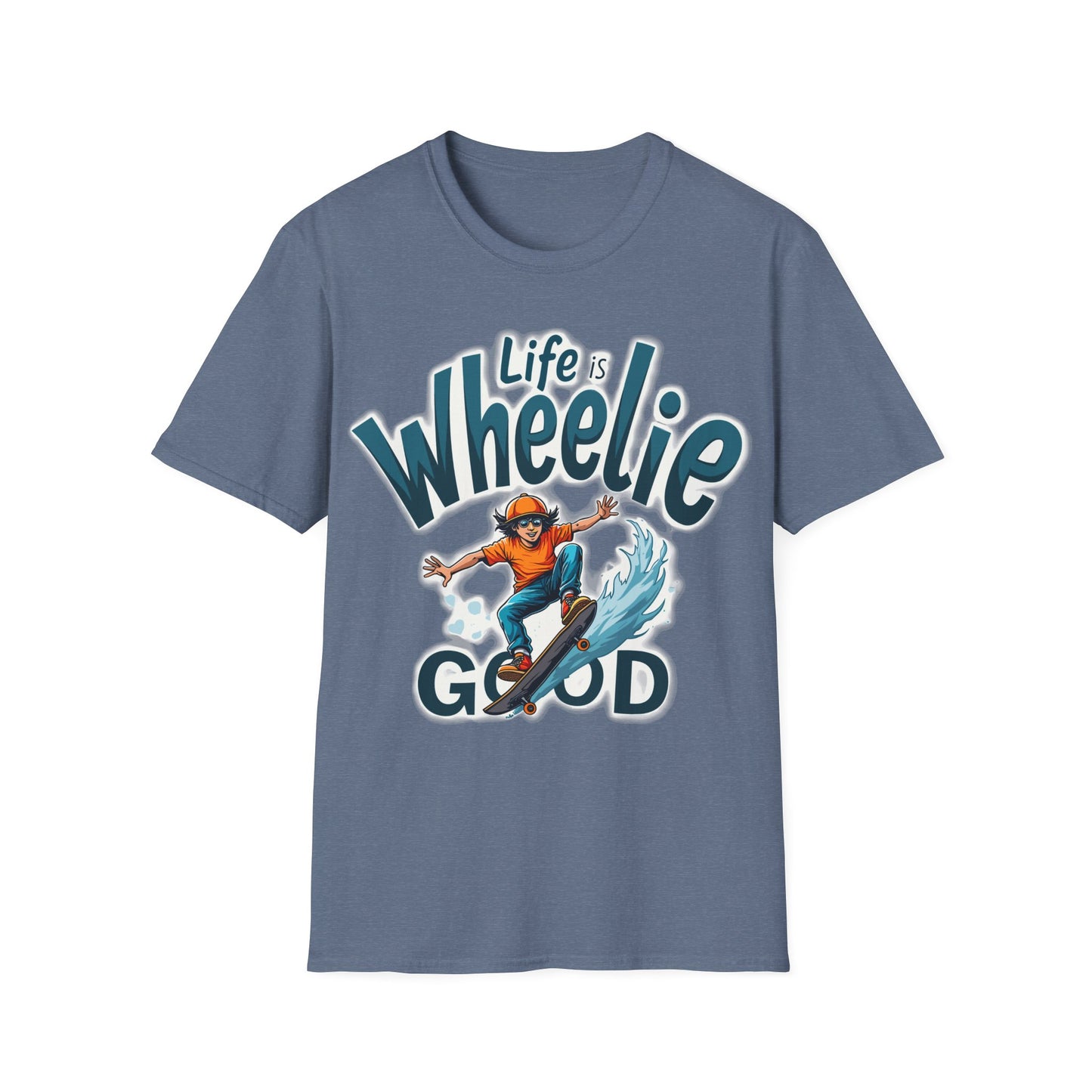 Life Is Wheelie Good With Sunglasses T-Shirt