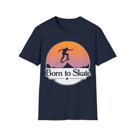 Born To Skate With Star T-Shirt