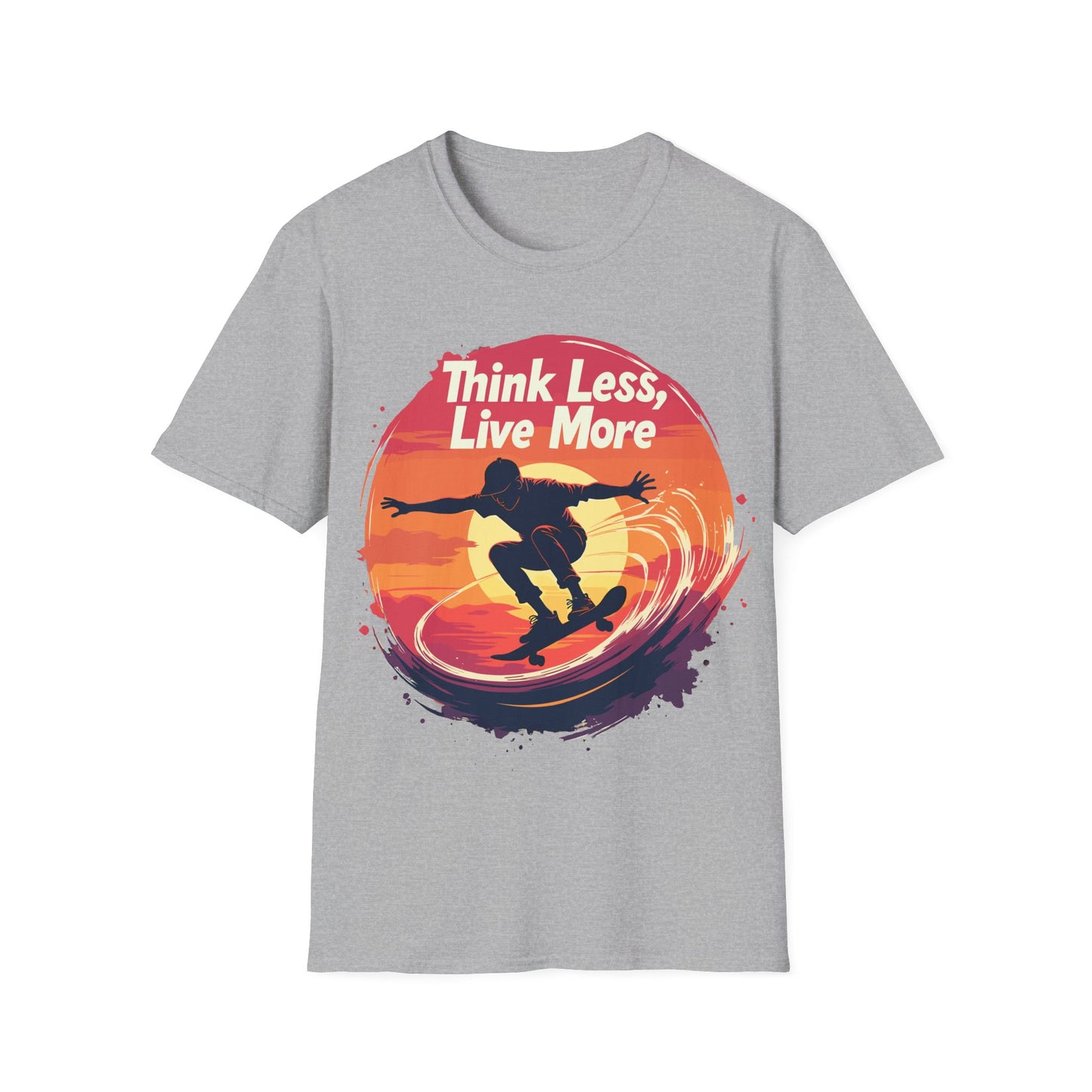 Think Less Live More Swirl T-Shirt